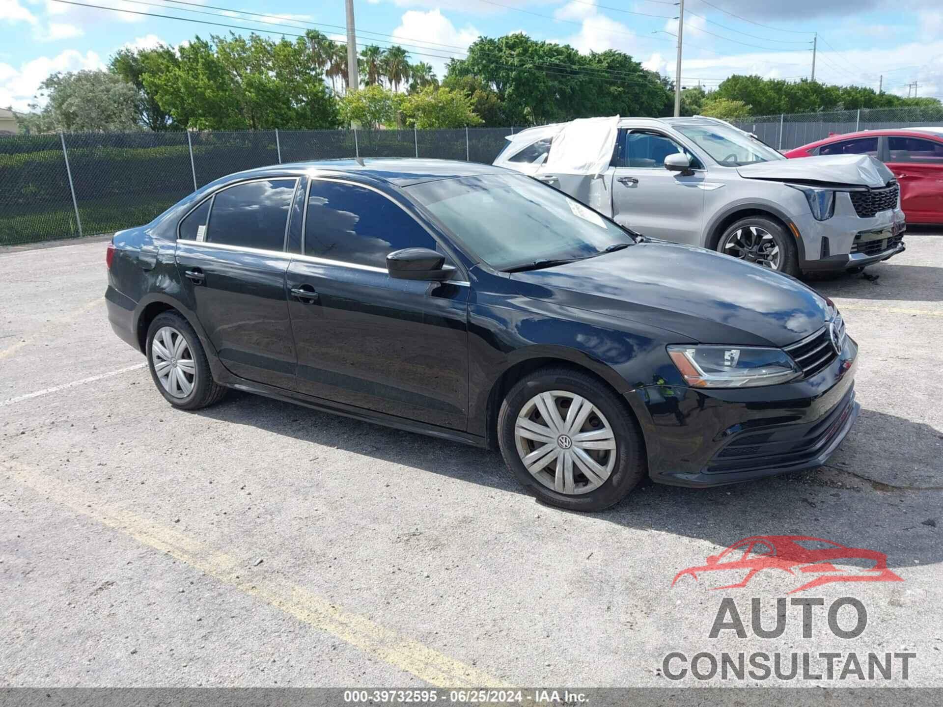 VOLKSWAGEN JETTA 2017 - 3VW2B7AJ1HM361293