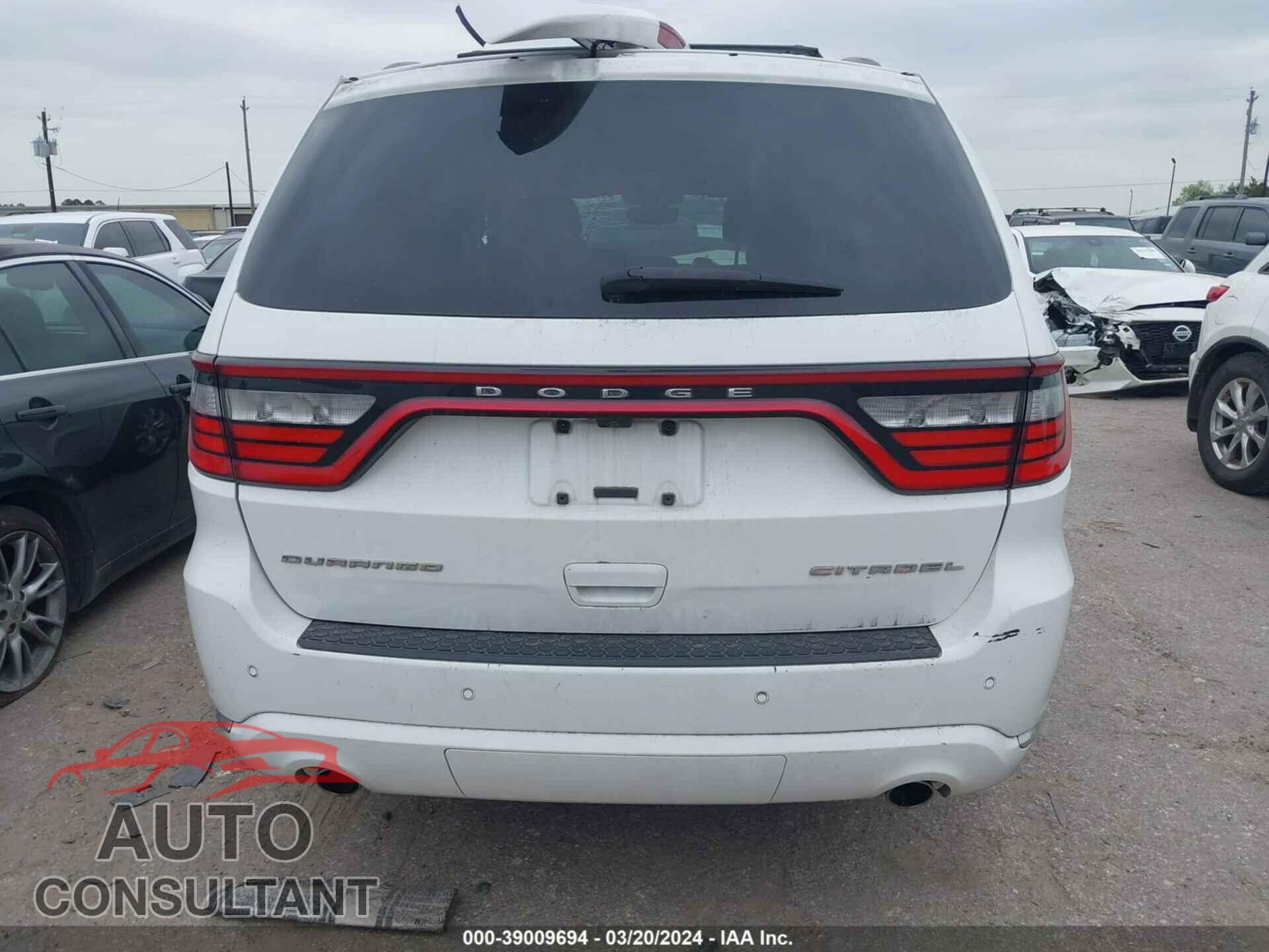 DODGE DURANGO 2017 - 1C4RDHEG7HC857197