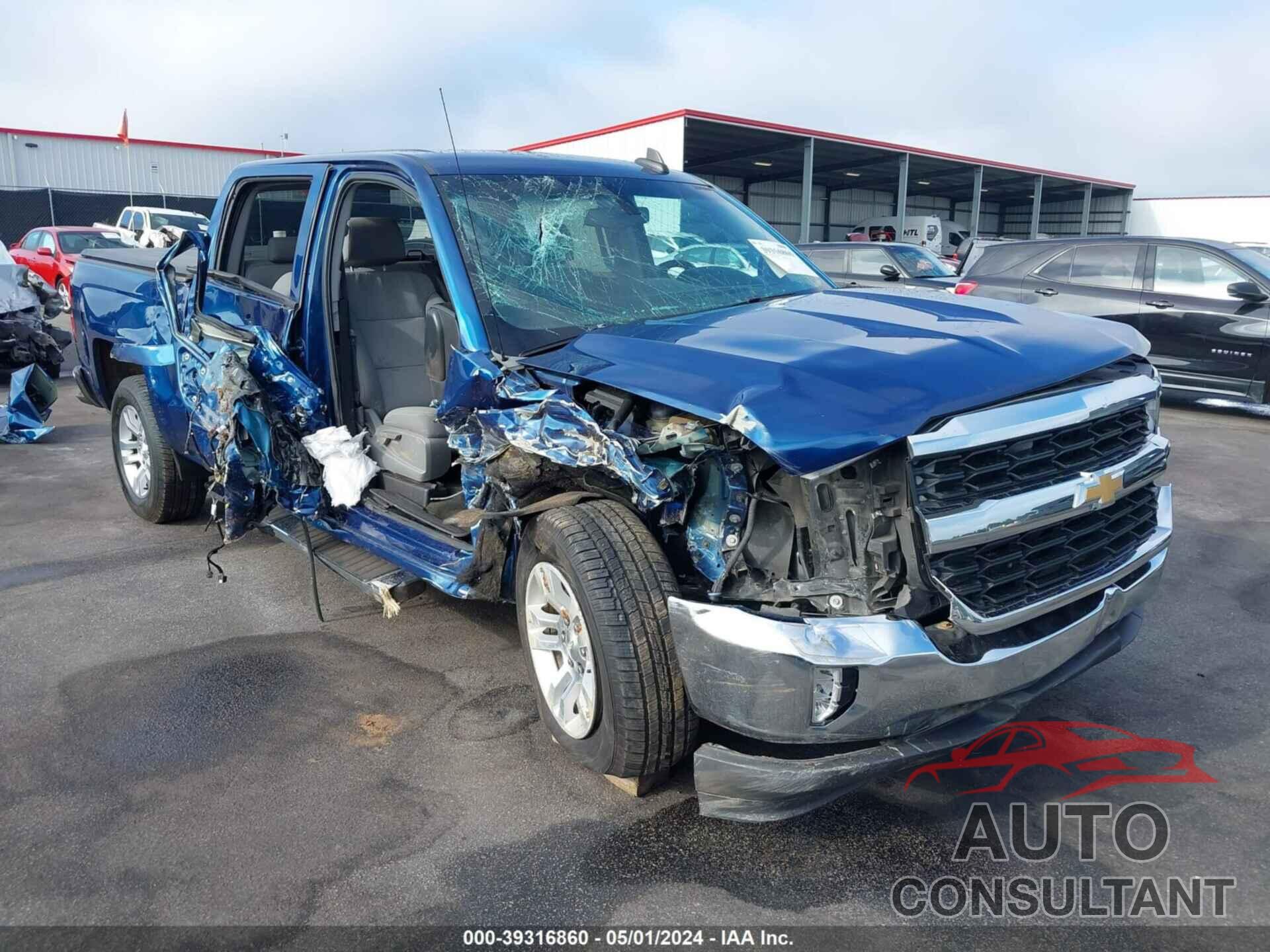 CHEVROLET SILVERADO 1500 2017 - 3GCPCREC8HG230731