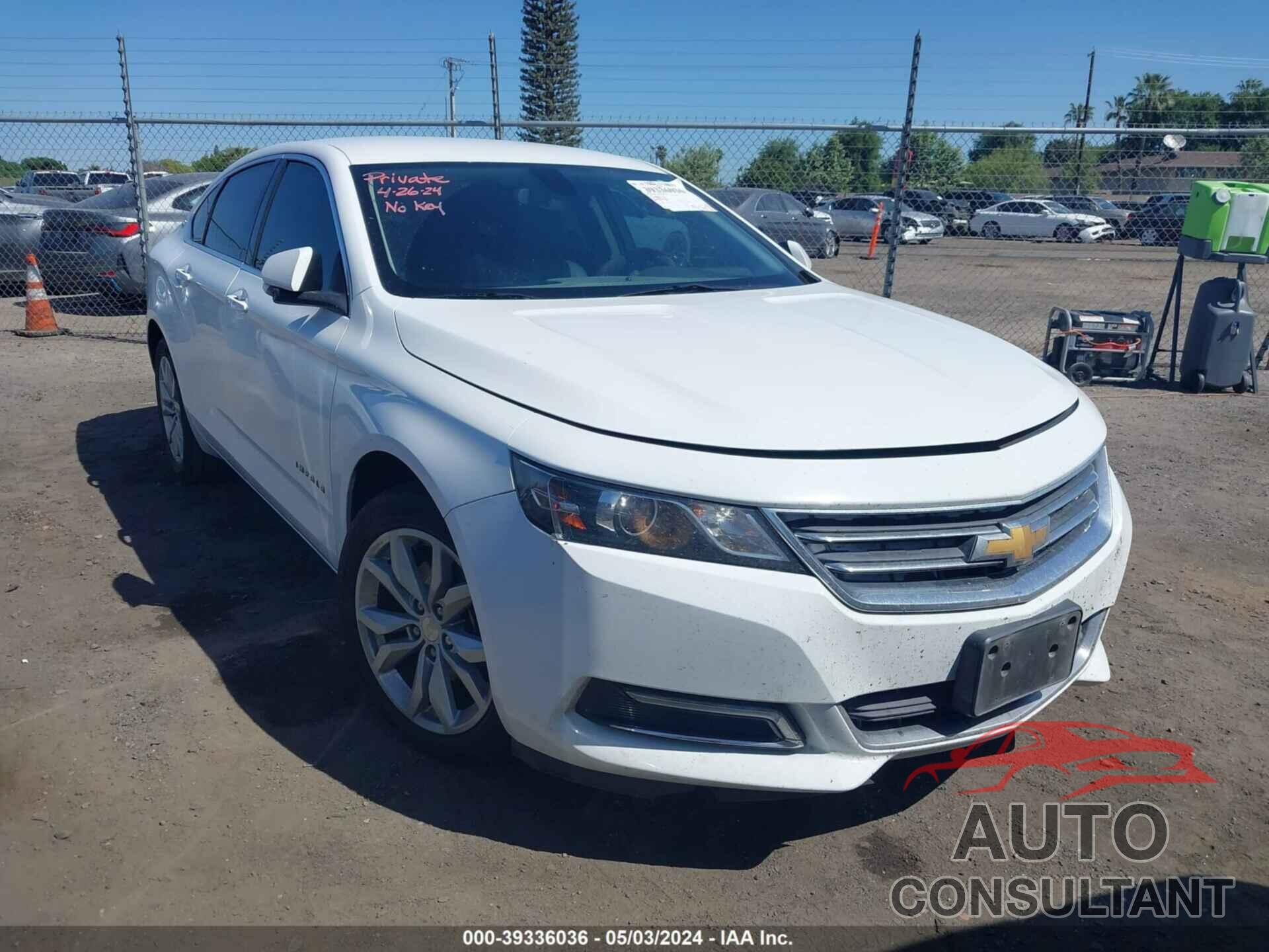 CHEVROLET IMPALA 2018 - 1G1105SA4JU101570