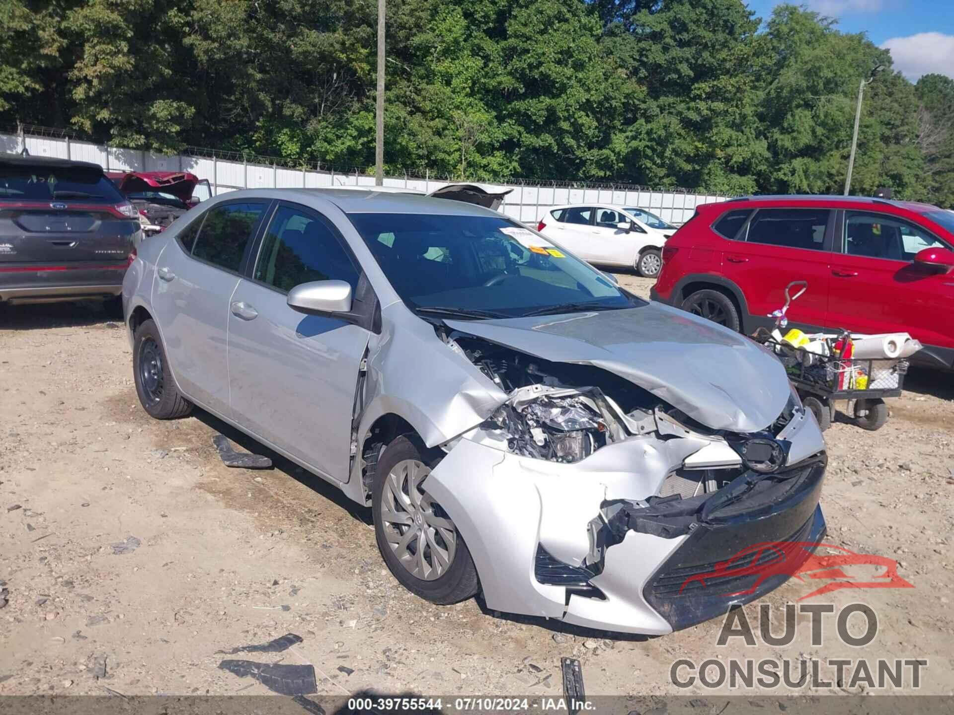 TOYOTA COROLLA 2017 - 2T1BURHE2HC760370