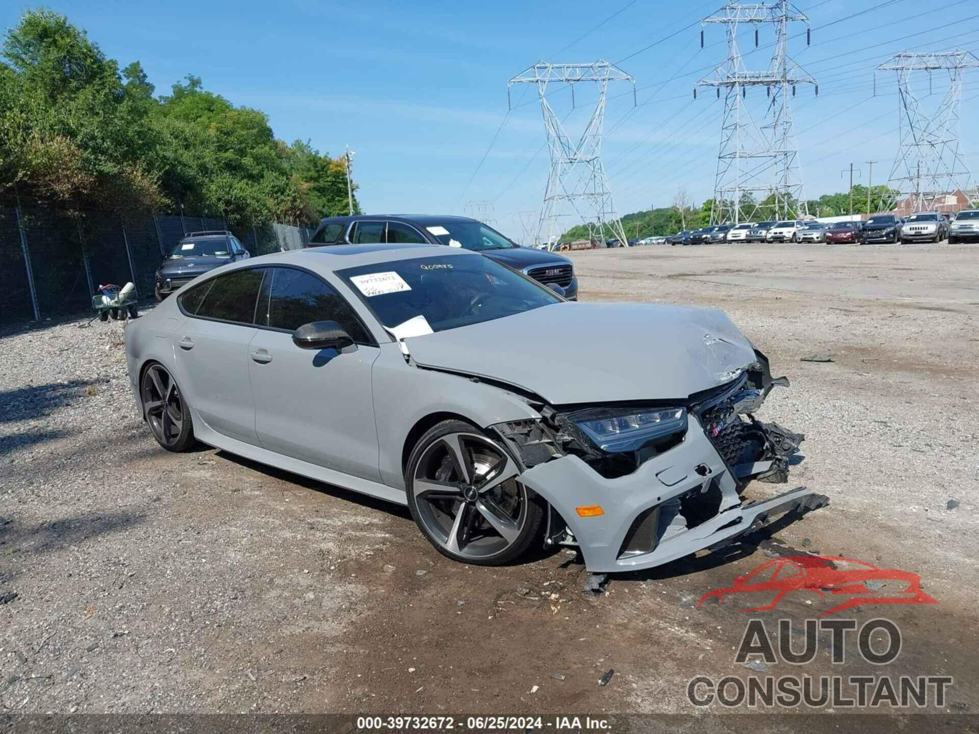 AUDI RS 7 2016 - WUAW2AFC8GN900785