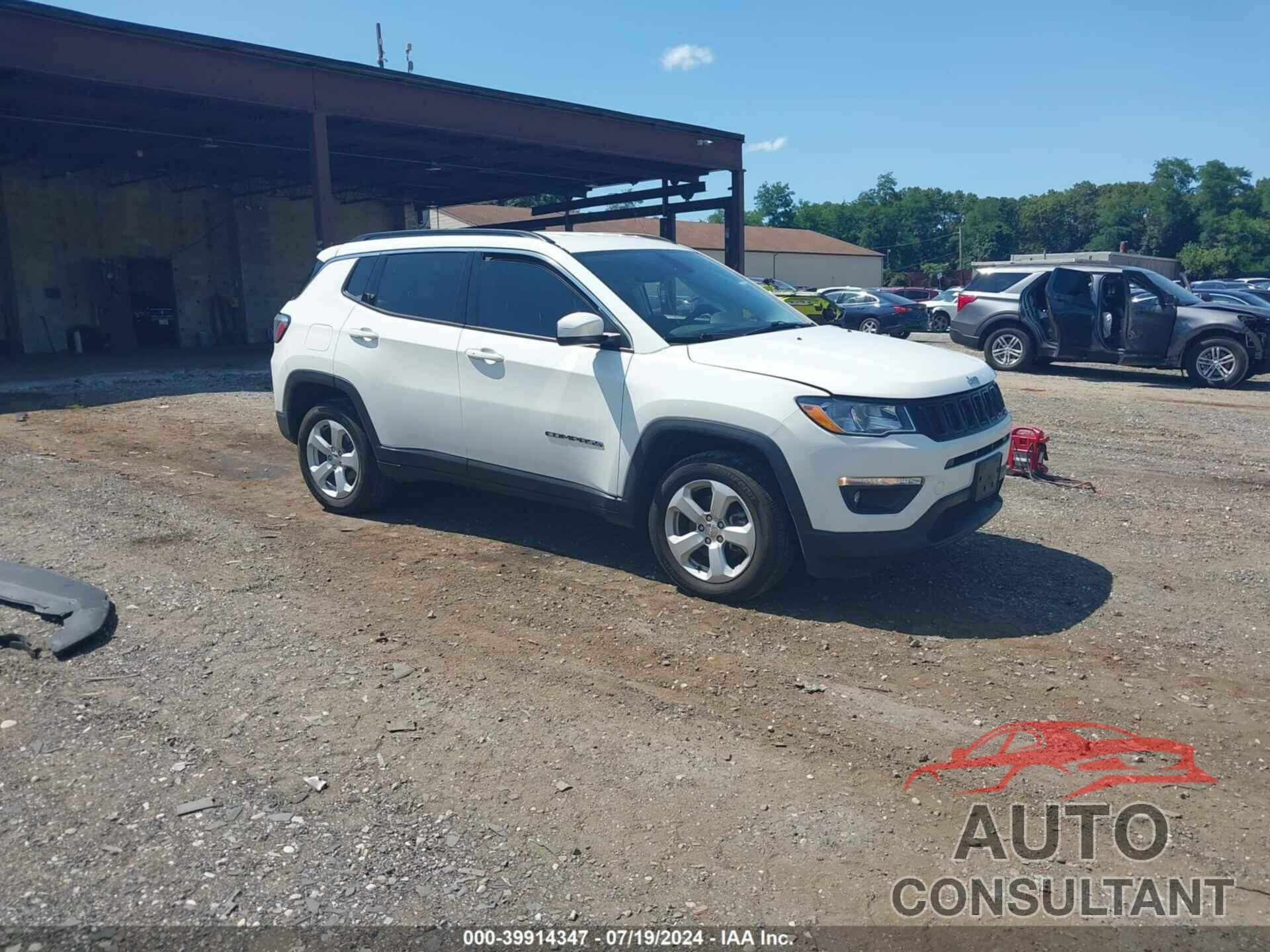 JEEP COMPASS 2019 - 3C4NJDBB4KT806650