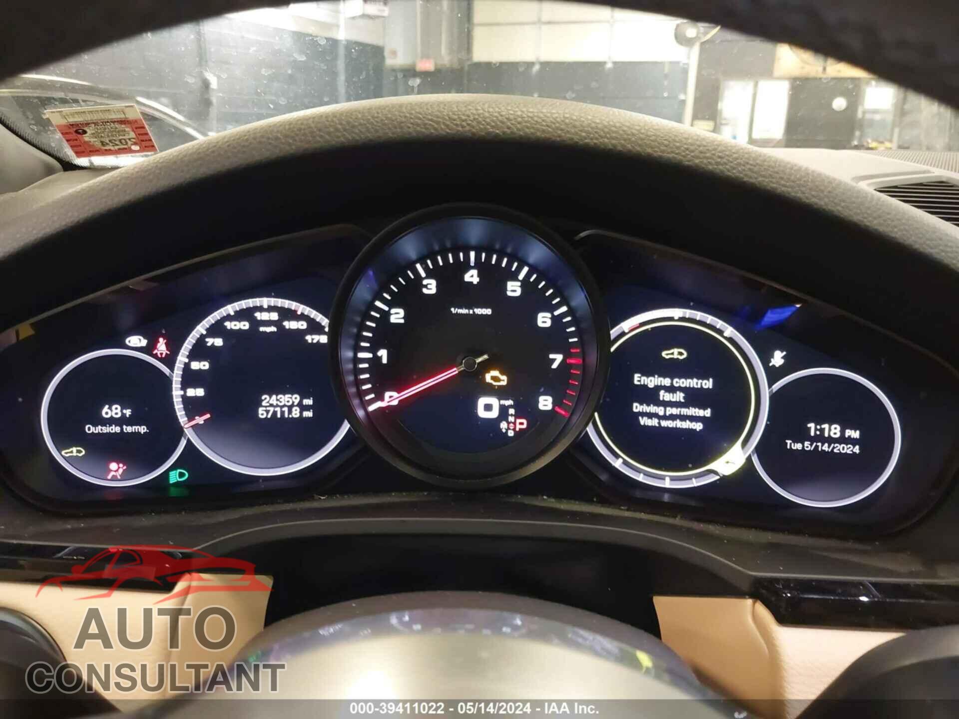 PORSCHE CAYENNE 2023 - WP1AA2AY7PDA08566