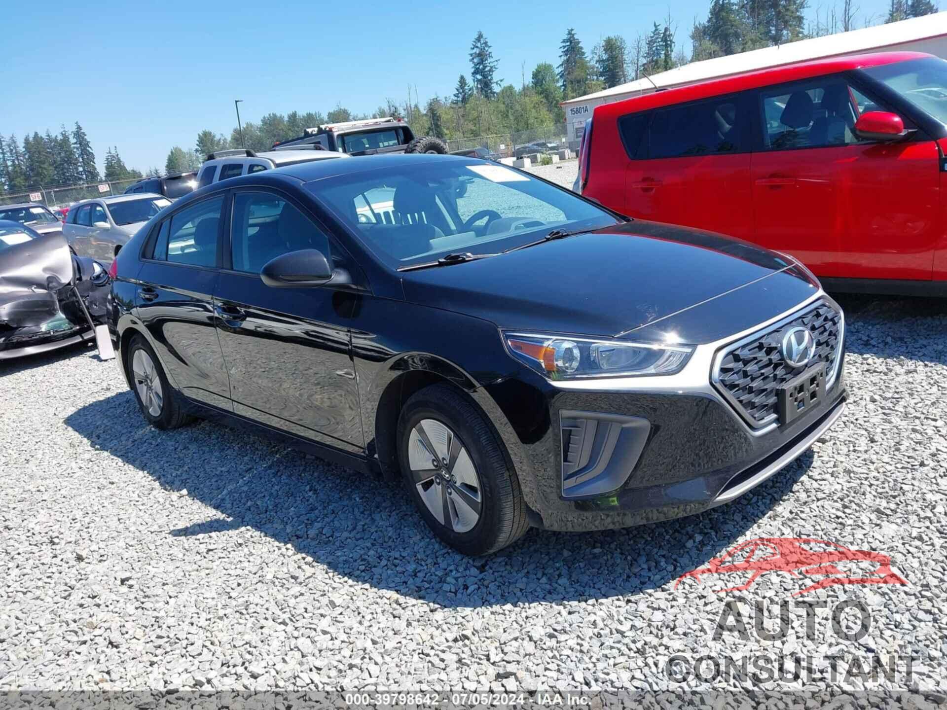 HYUNDAI IONIQ HYBRID 2022 - KMHC65LC7NU270482