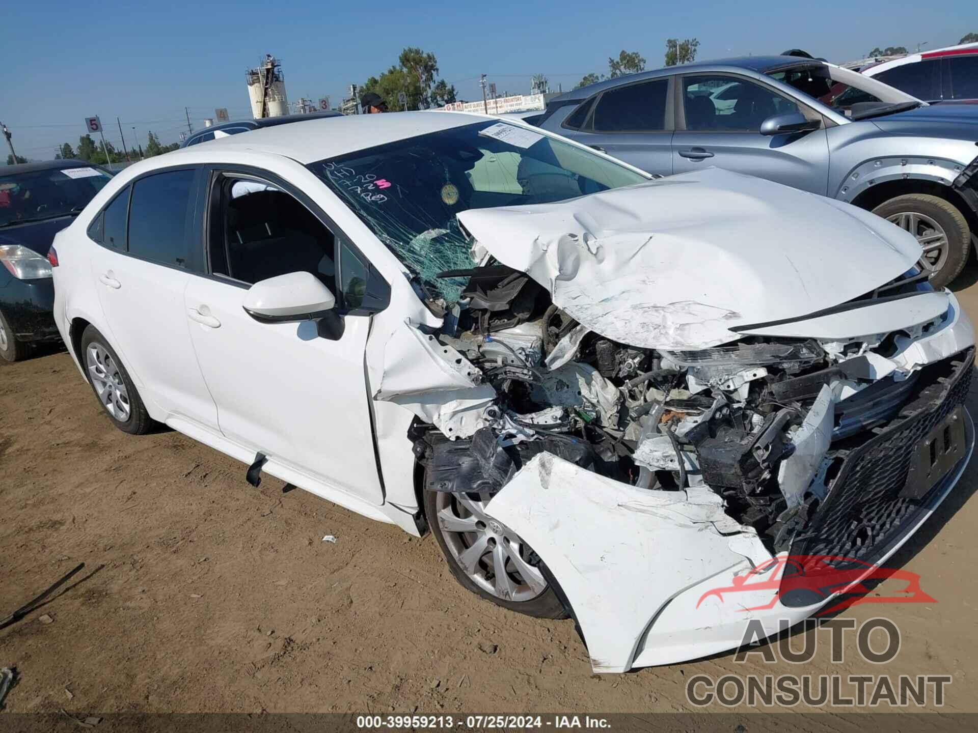 TOYOTA COROLLA 2020 - JTDEPRAE9LJ005521