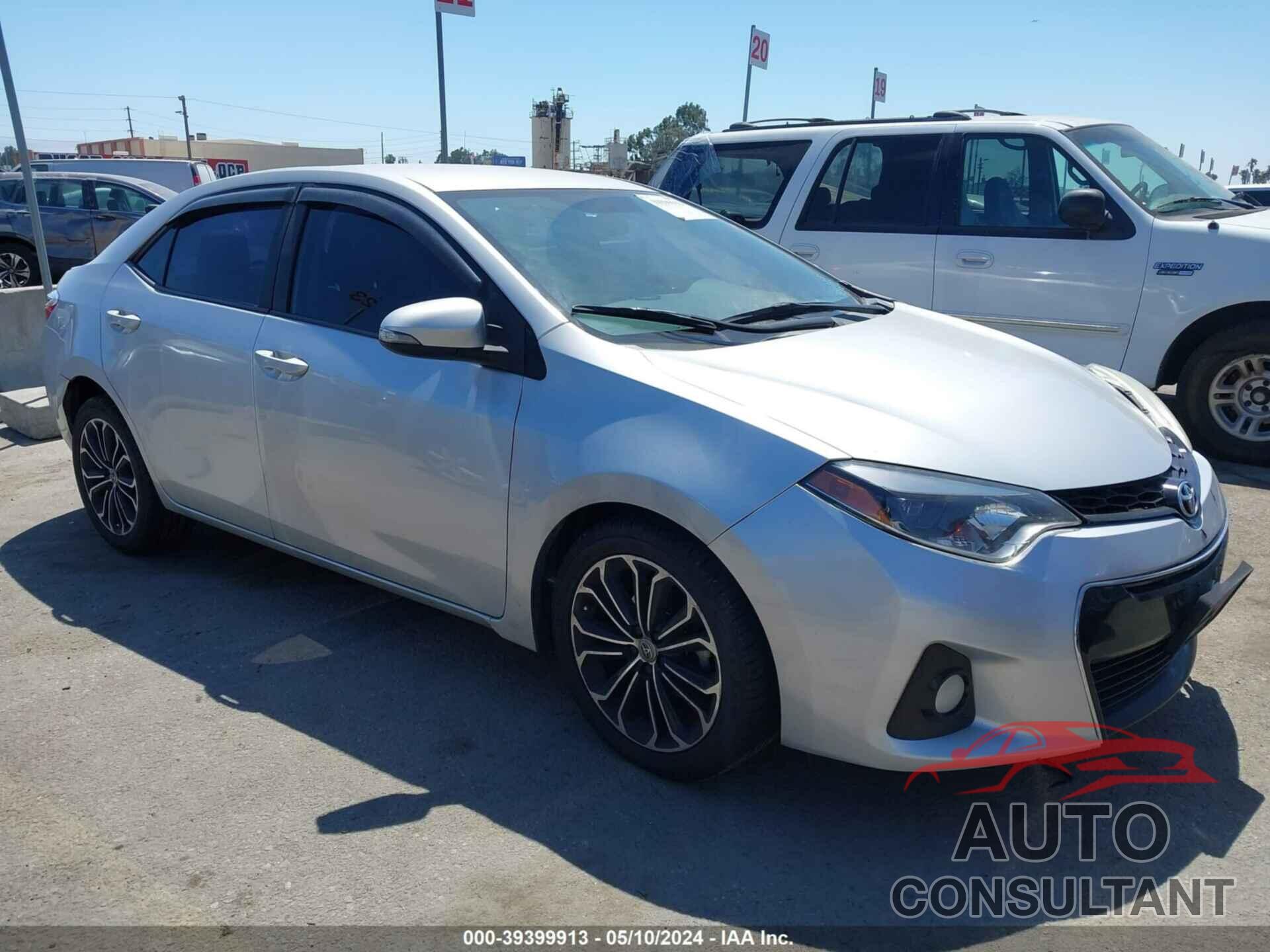 TOYOTA COROLLA 2016 - 5YFBURHE4GP397357
