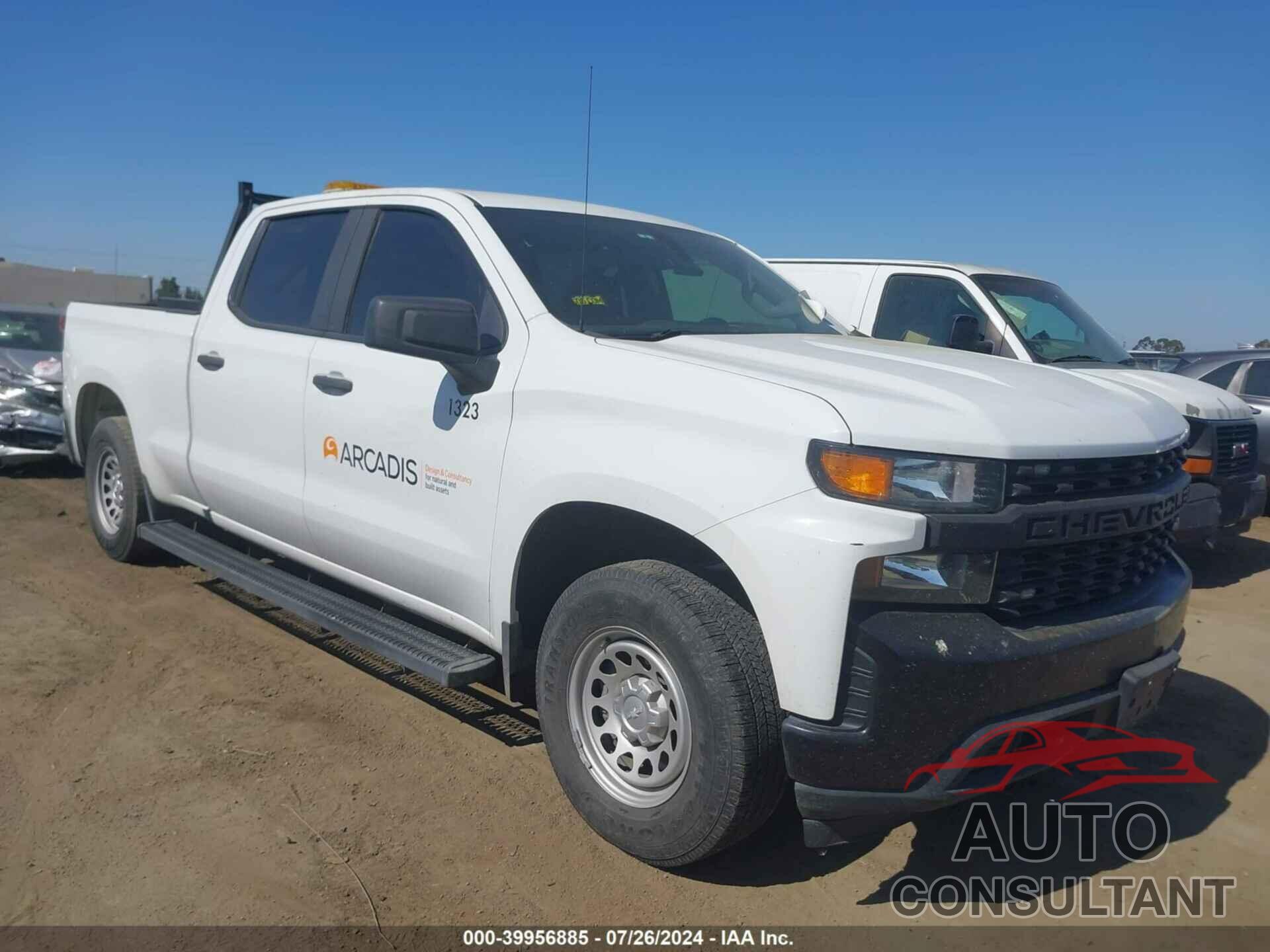 CHEVROLET SILVERADO 1500 2019 - 1GCPYAEHXKZ290113