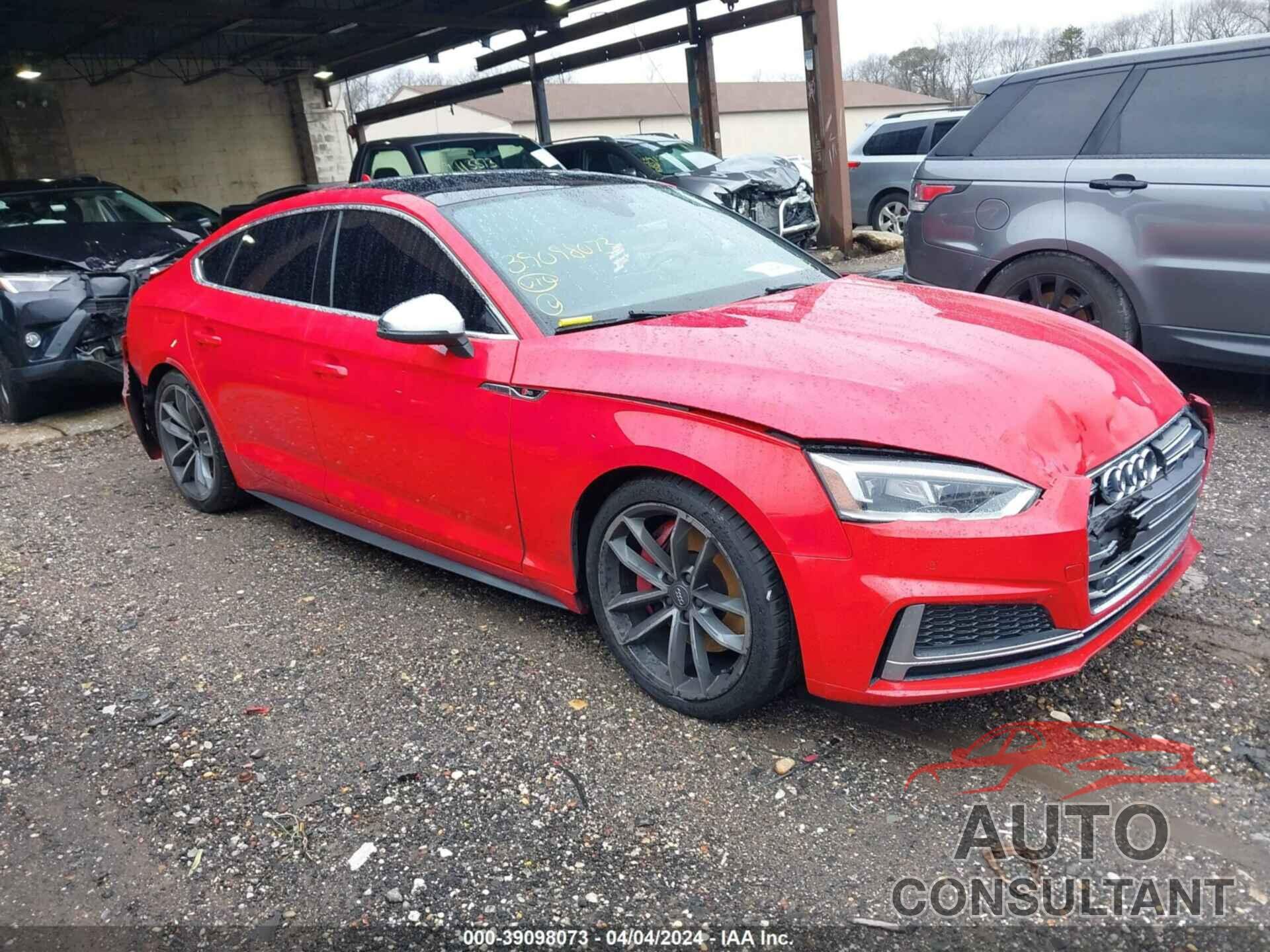 AUDI S5 2018 - WAUB4CF50JA043263