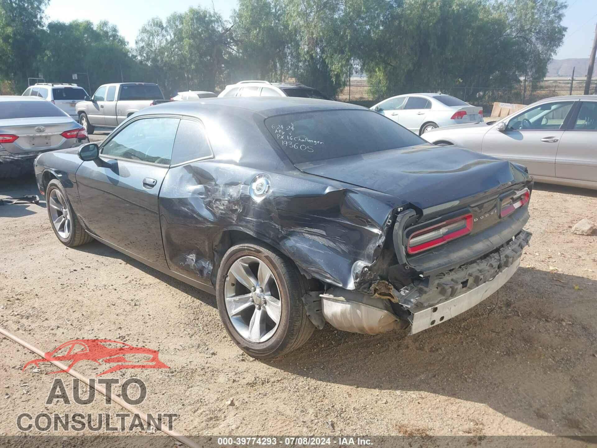DODGE CHALLENGER 2016 - 2C3CDZAG4GH193605