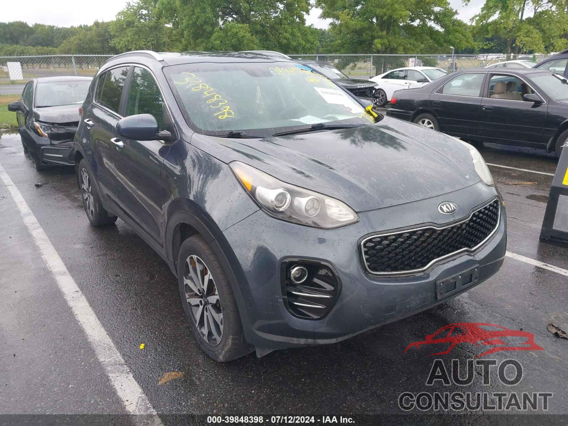 KIA SPORTAGE 2017 - KNDPNCAC4H7087768