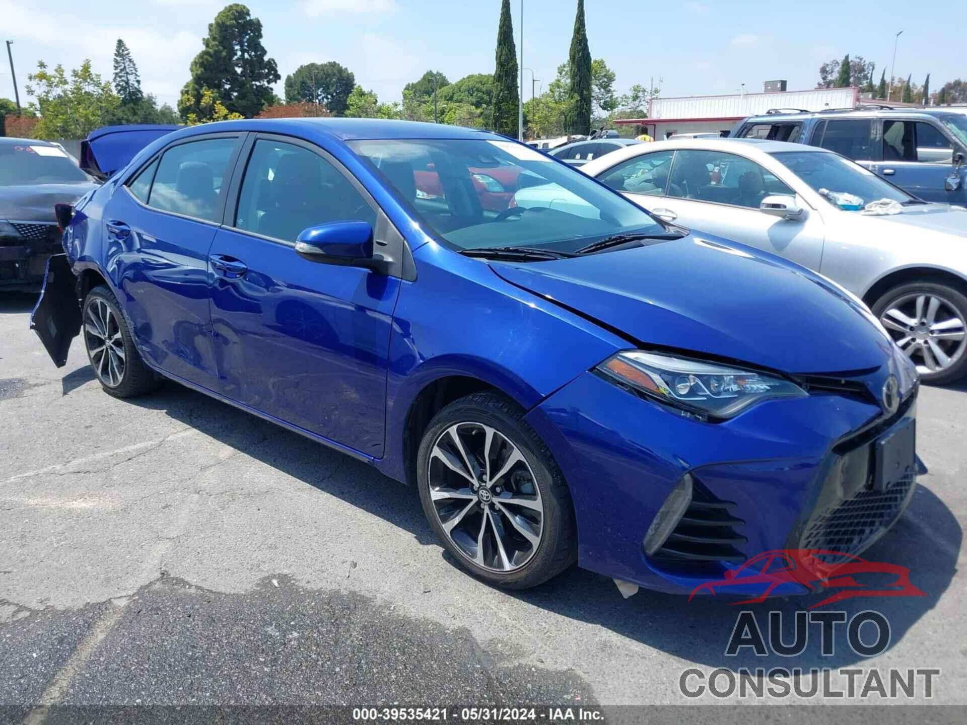 TOYOTA COROLLA 2017 - 5YFBURHE0HP692909