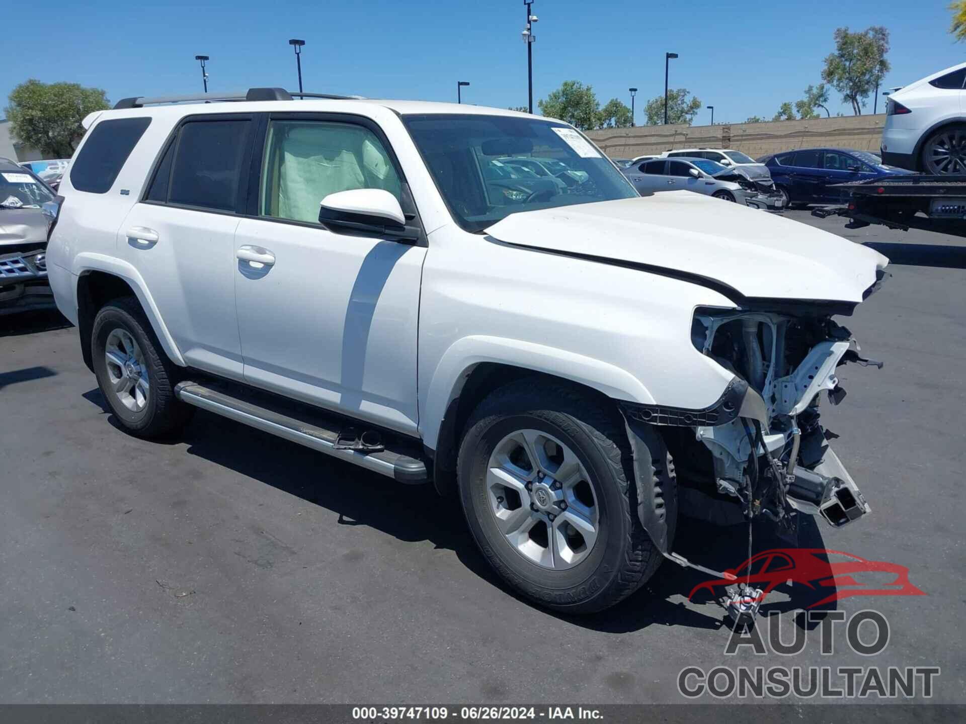 TOYOTA 4RUNNER 2019 - JTEZU5JRXK5191627