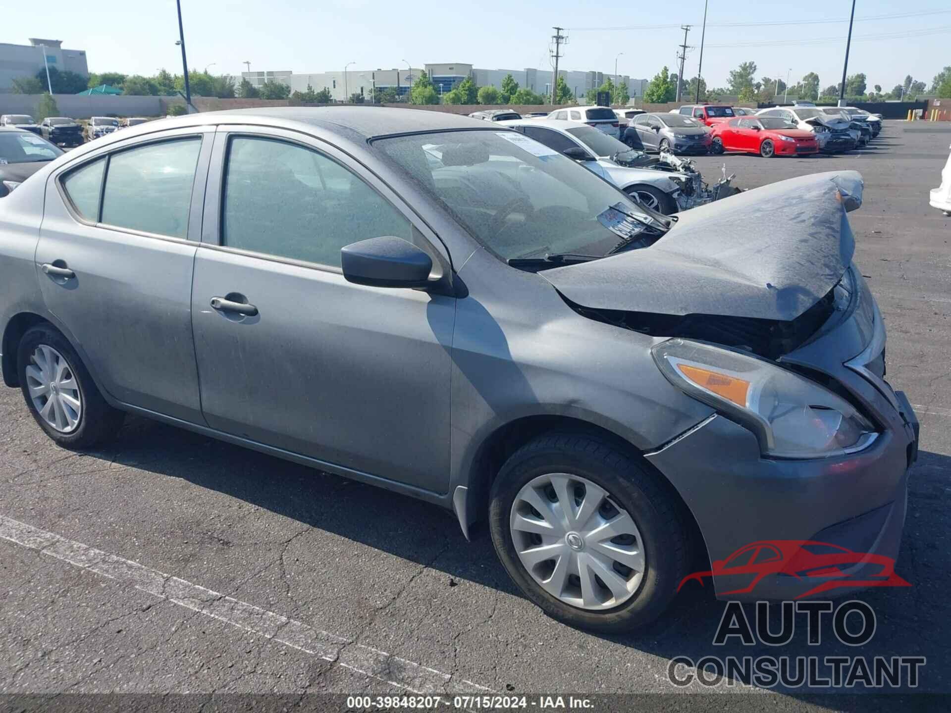 NISSAN VERSA 2019 - 3N1CN7AP9KL812053