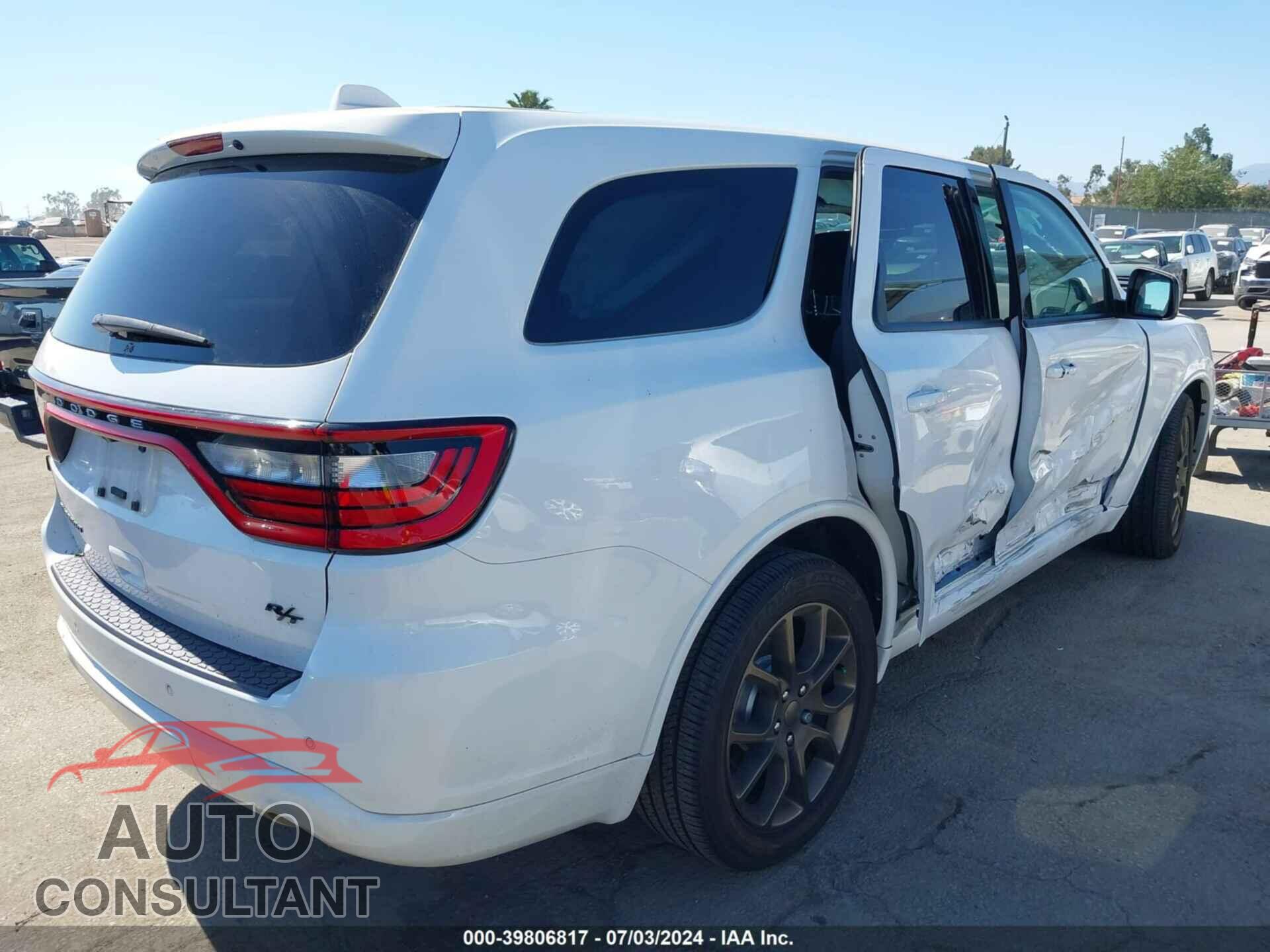 DODGE DURANGO 2017 - 1C4SDHCT2HC680687