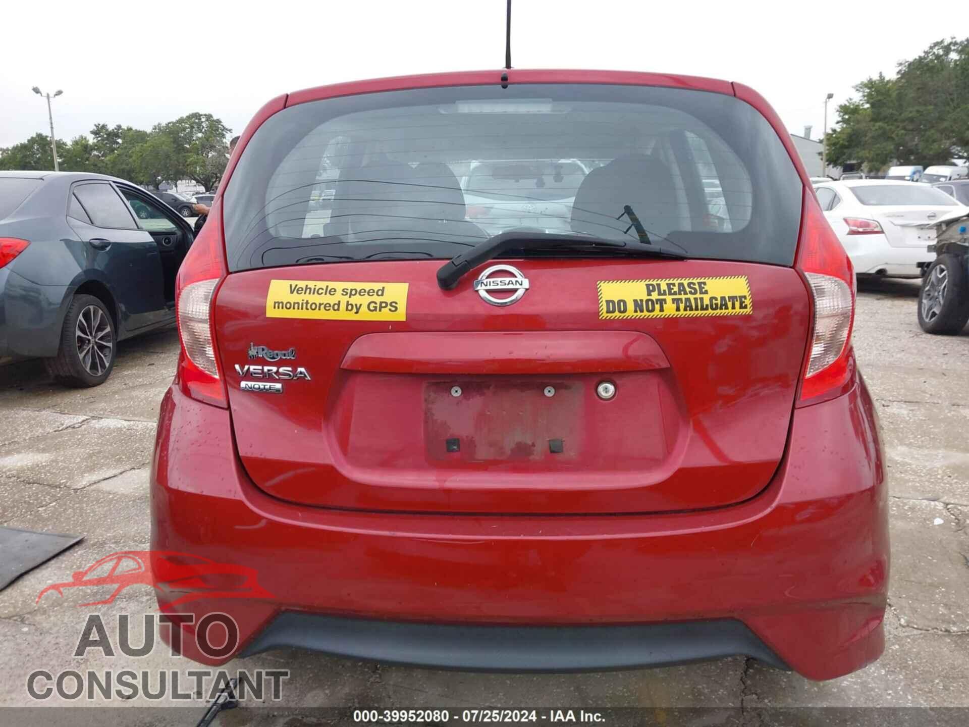 NISSAN VERSA NOTE 2017 - 3N1CE2CP3HL366152