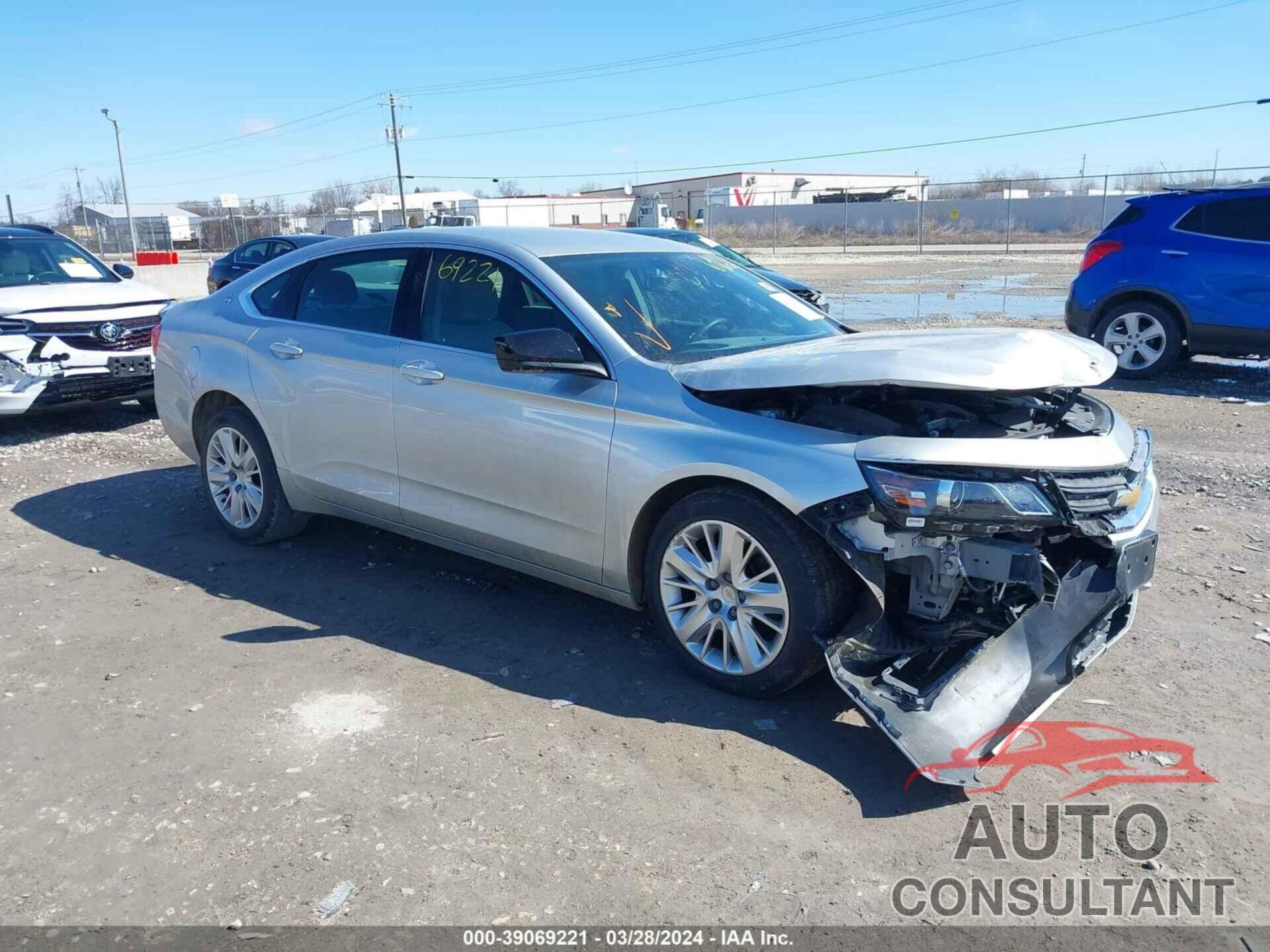 CHEVROLET IMPALA 2016 - 2G11X5SA1G9183212