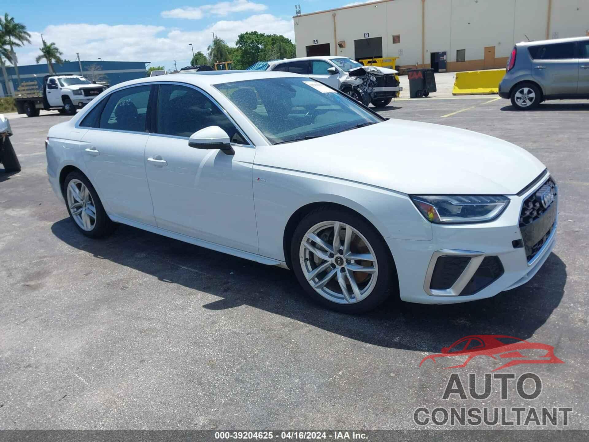 AUDI A4 2023 - WAUEAAF47PN006018