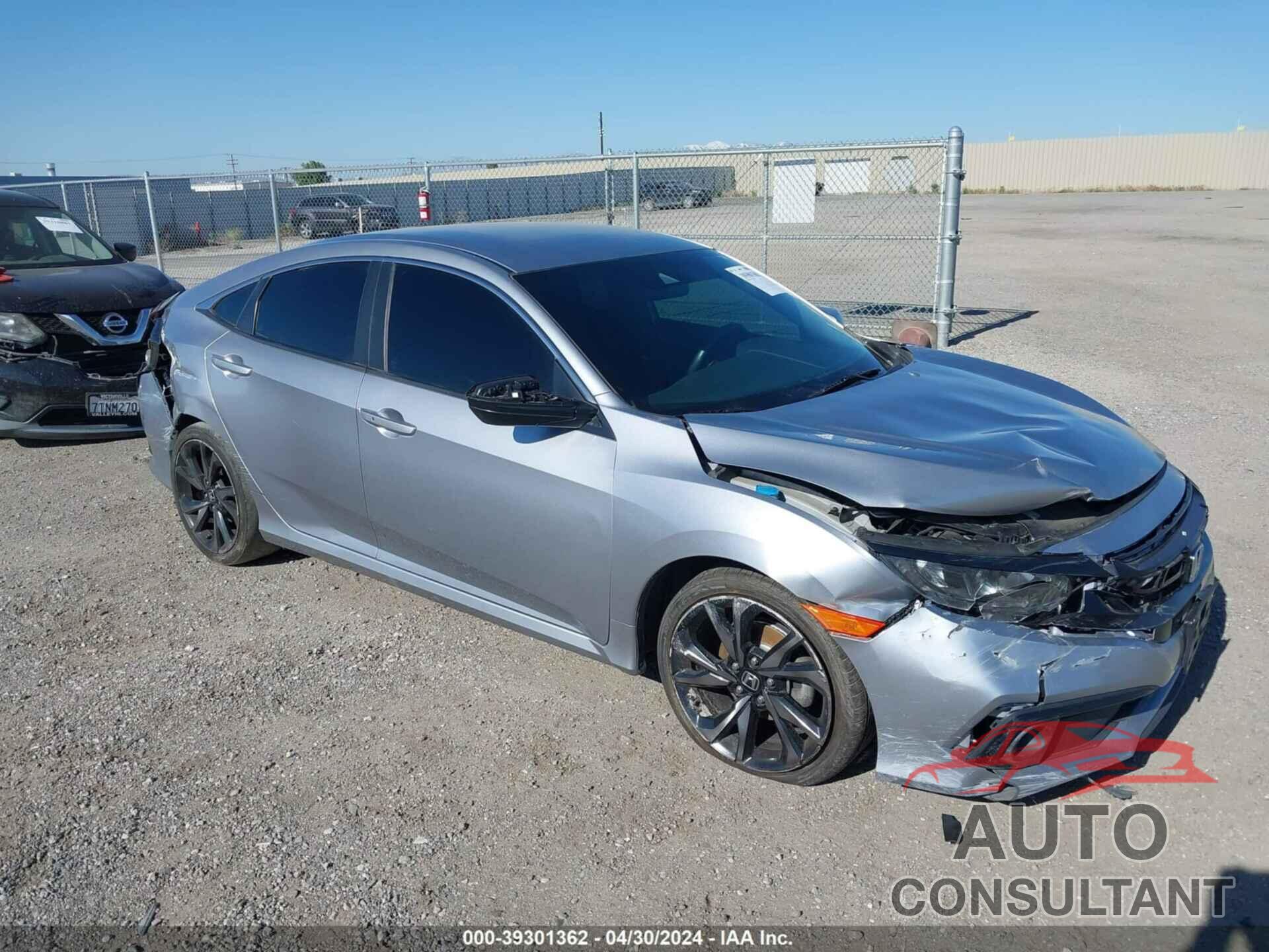 HONDA CIVIC 2019 - 2HGFC2F80KH540670