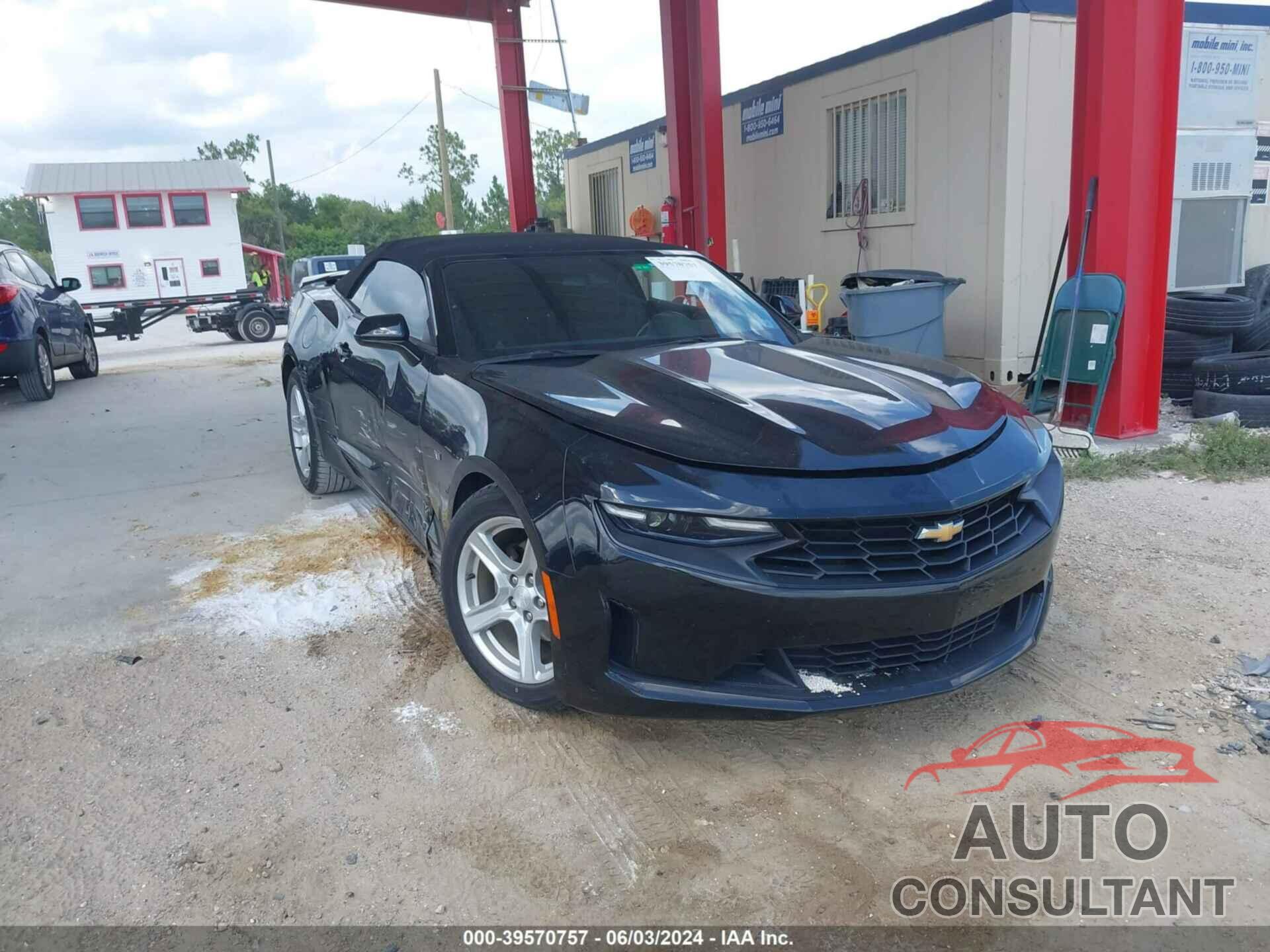 CHEVROLET CAMARO 2019 - 1G1FB3DS0K0120748