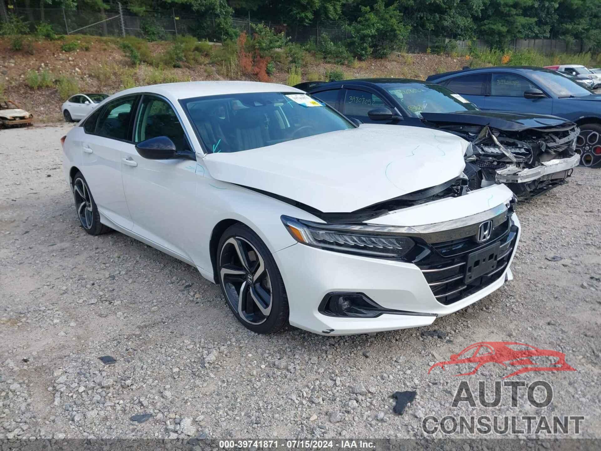 HONDA ACCORD 2021 - 1HGCV1F42MA048440