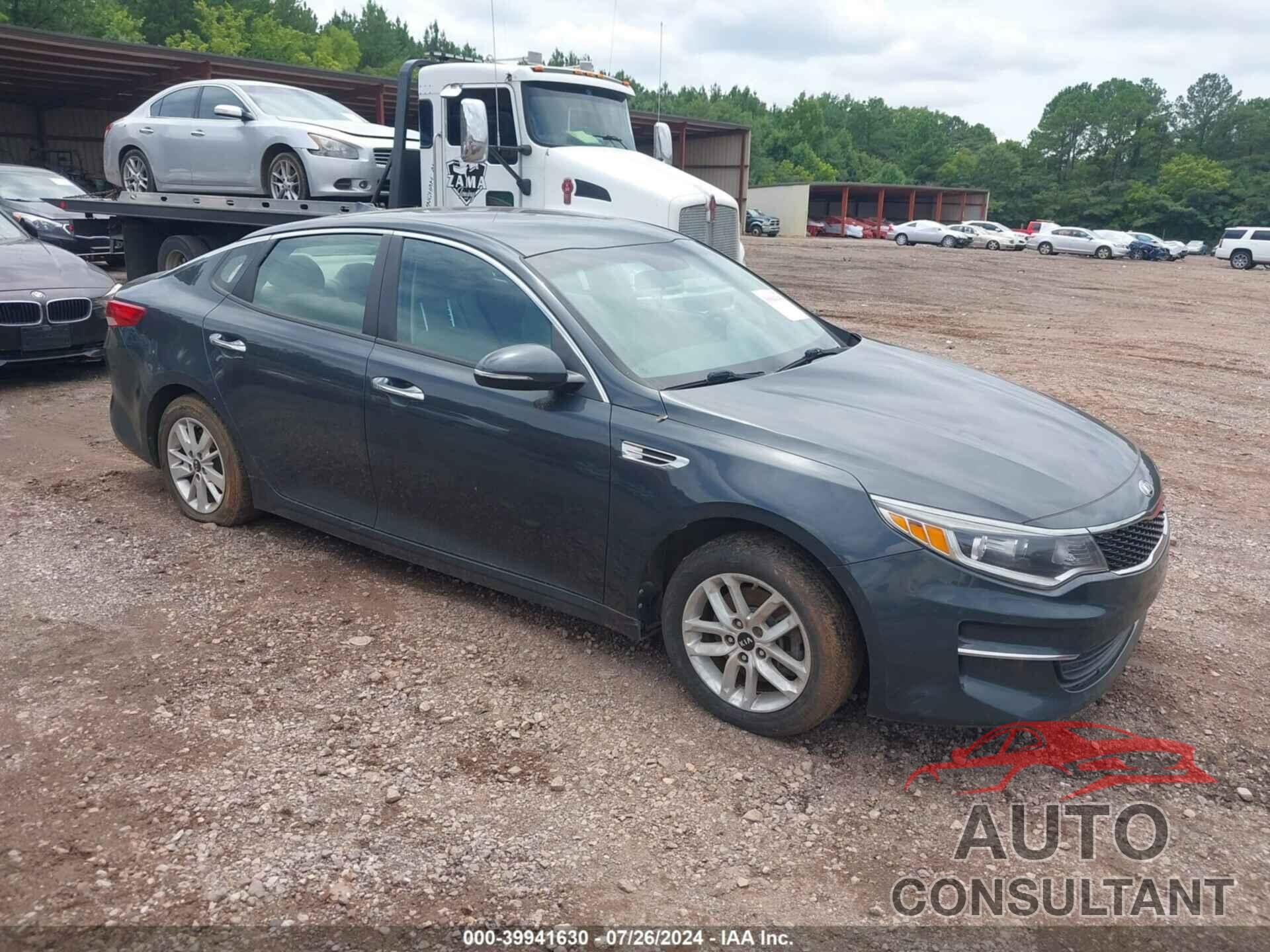 KIA OPTIMA 2016 - KNAGT4L35G5070879
