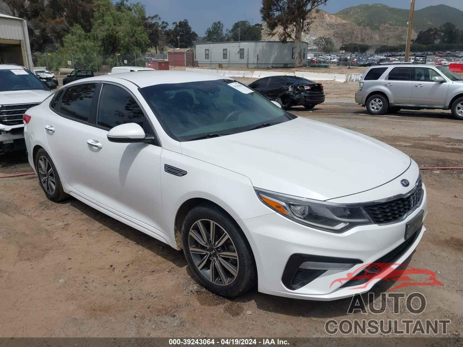 KIA OPTIMA 2019 - 5XXGT4L37KG362007