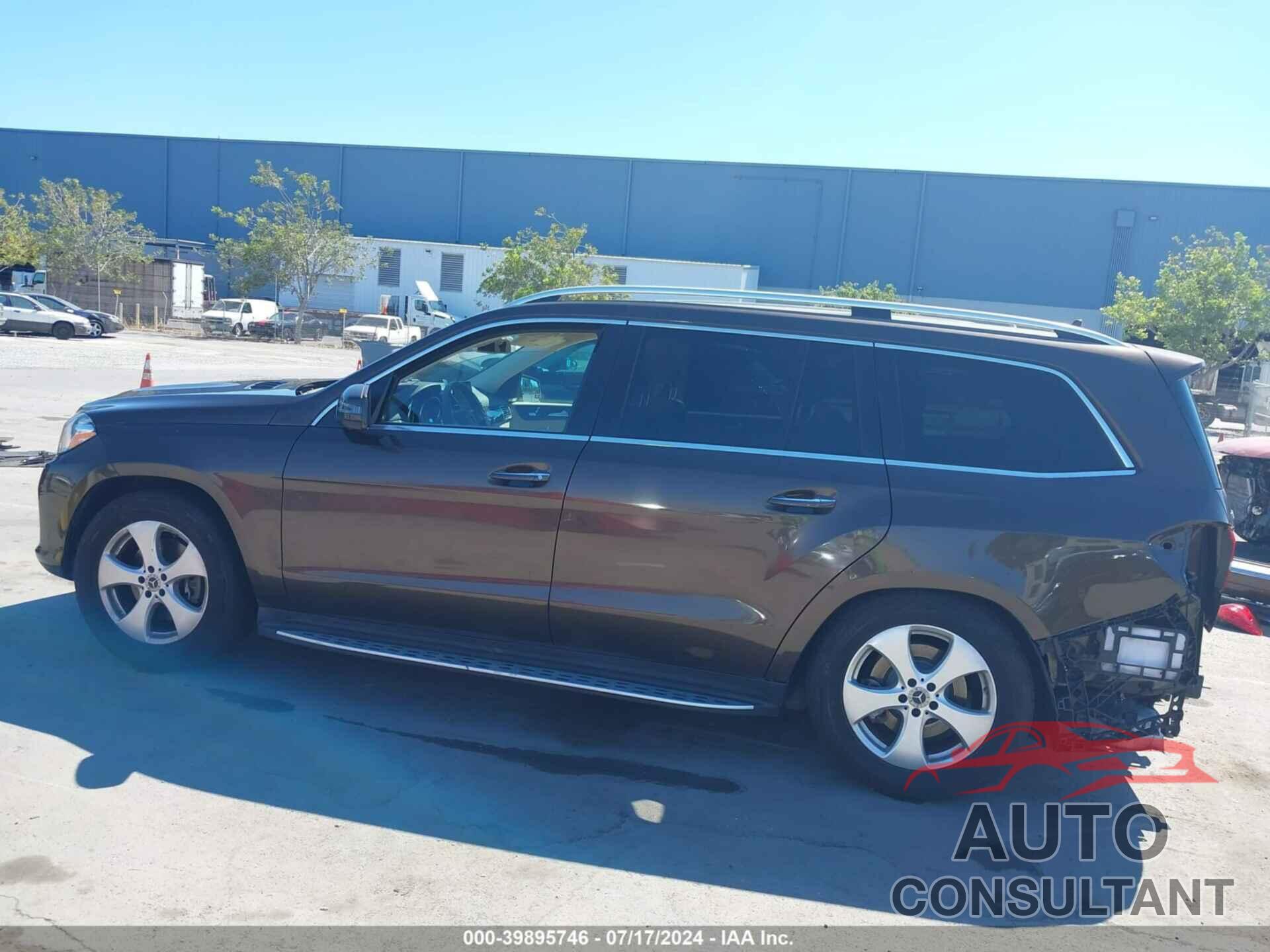 MERCEDES-BENZ GLS 450 2017 - 4JGDF6EE4HA979384