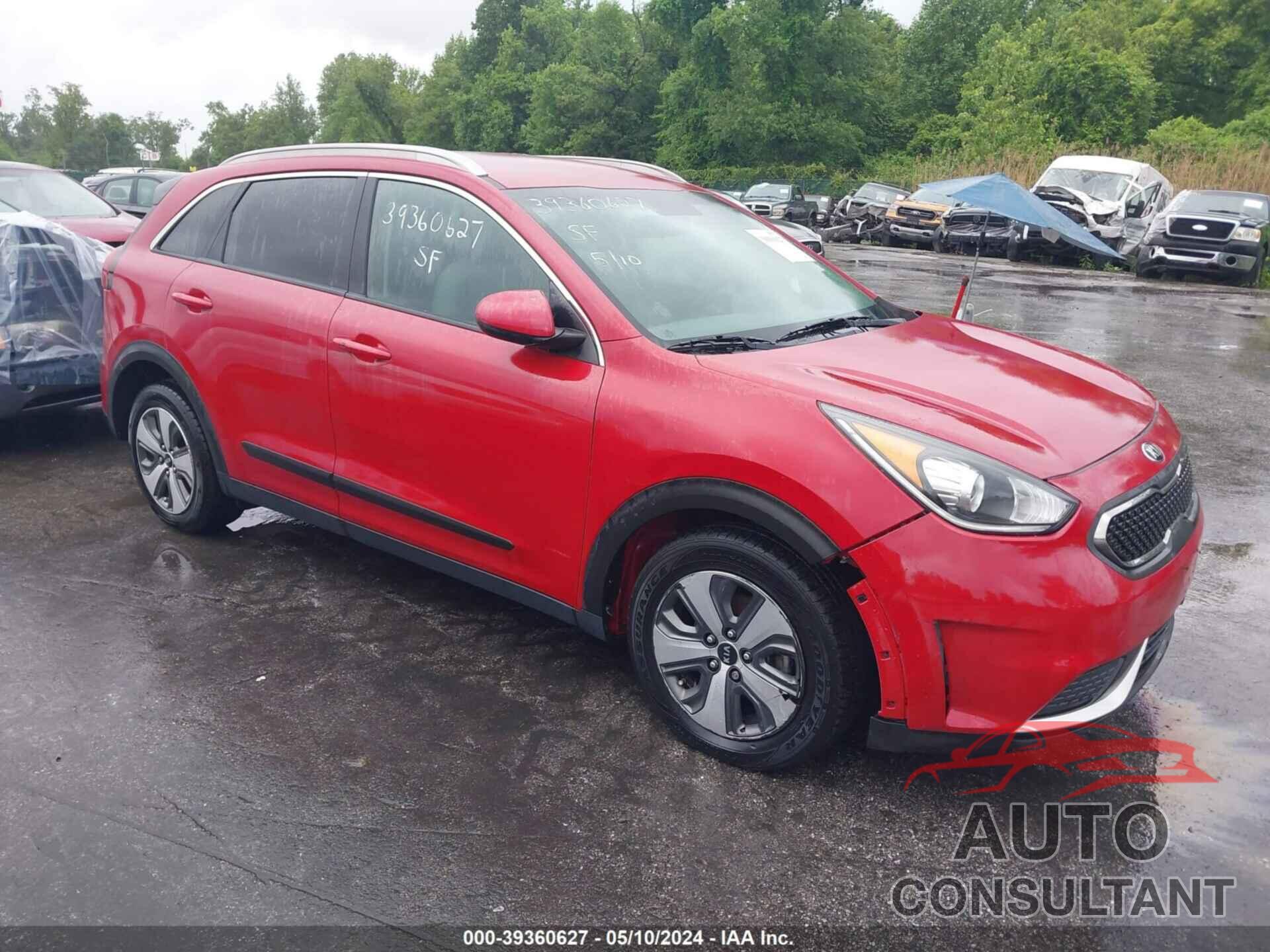 KIA NIRO 2018 - KNDCB3LC6J5176229