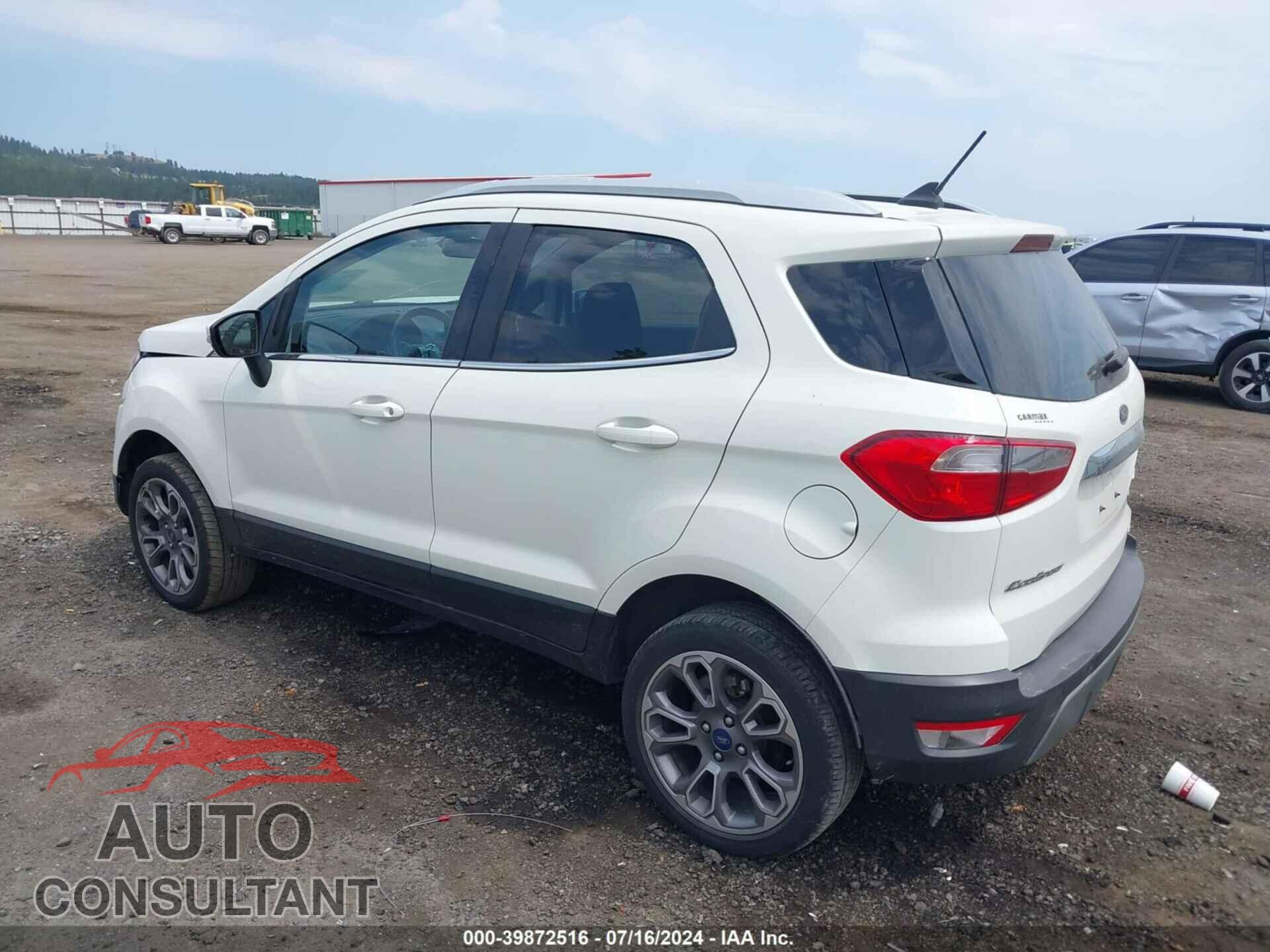 FORD ECOSPORT 2020 - MAJ6S3KL0LC344756