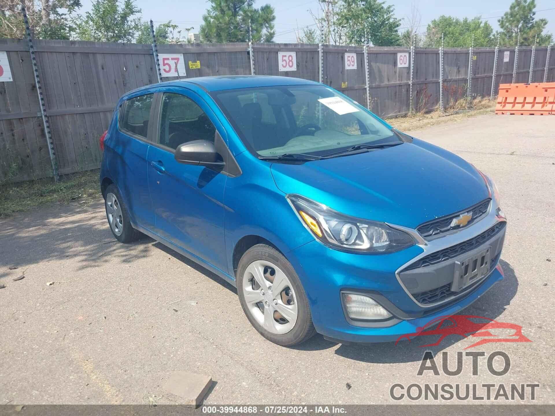 CHEVROLET SPARK 2020 - KL8CB6SA1LC413203