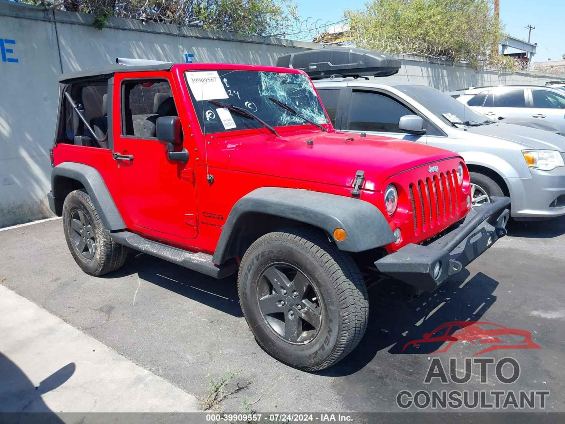 JEEP WRANGLER JK 2018 - 1C4GJWAG5JL904906
