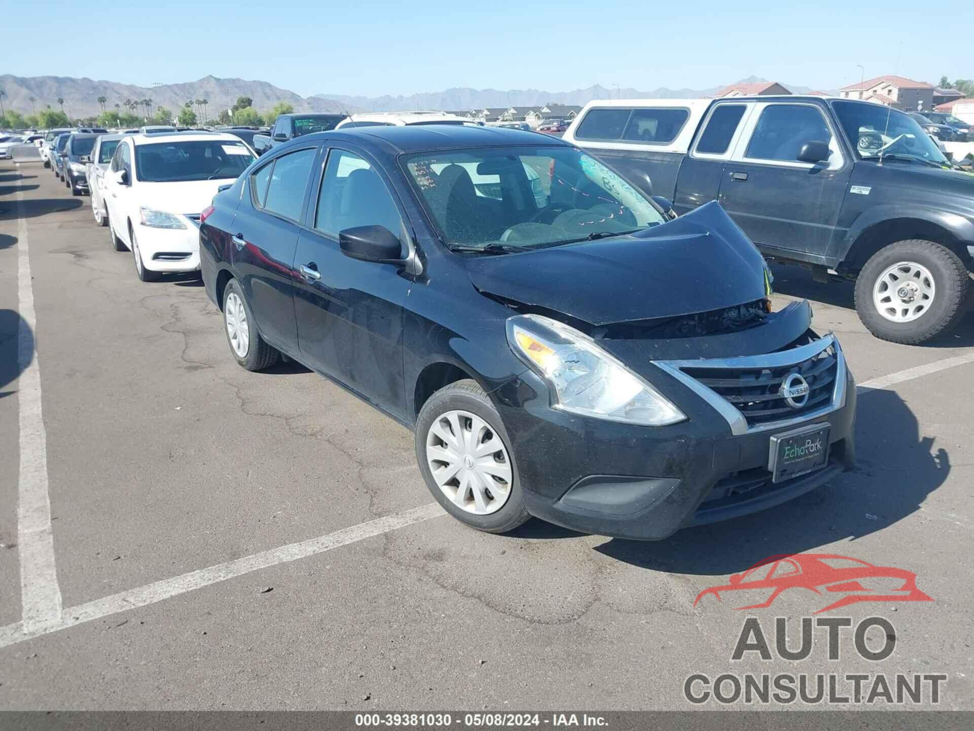 NISSAN VERSA 2019 - 3N1CN7AP7KL865723