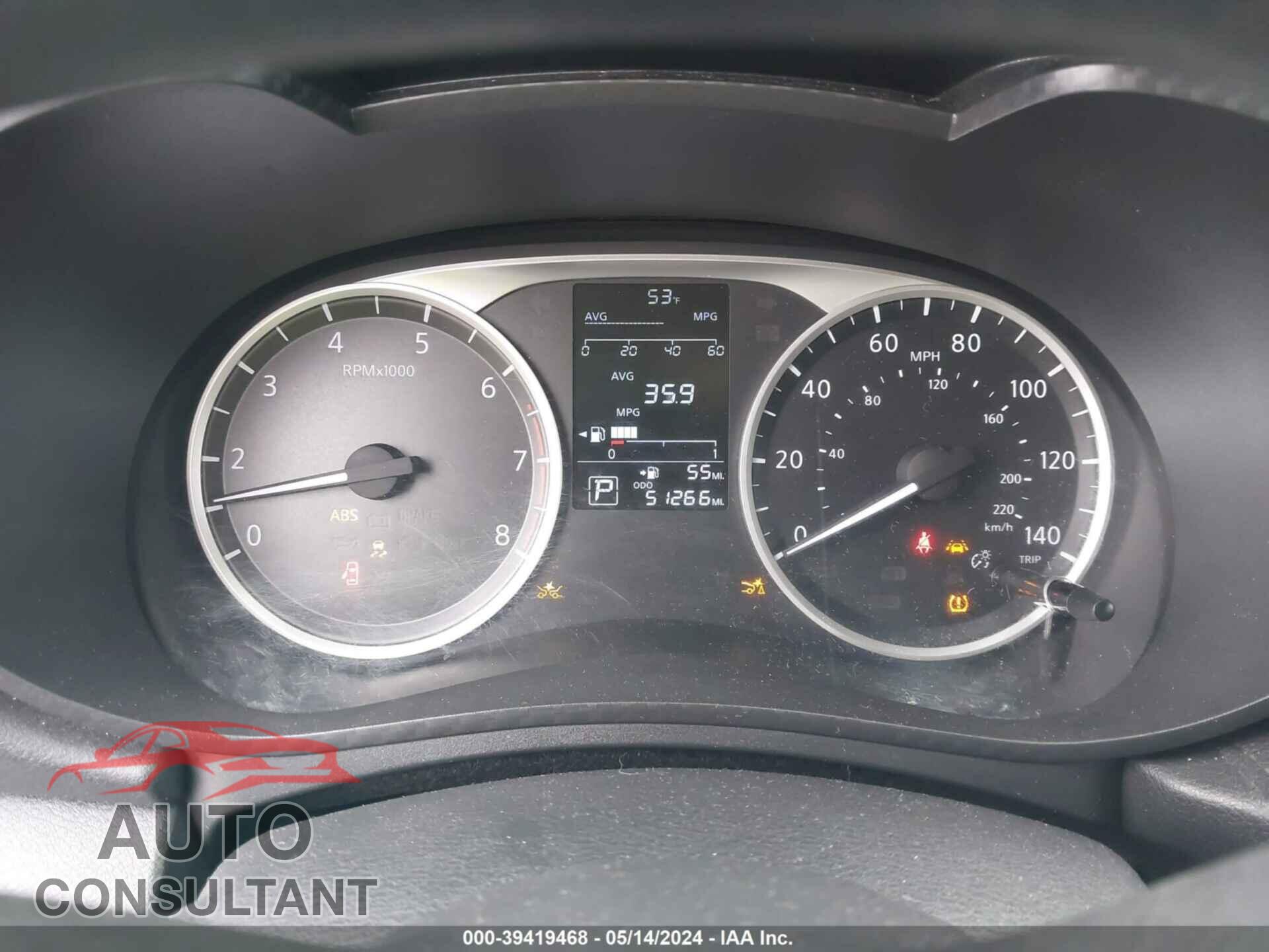 NISSAN VERSA 2020 - 3N1CN8DV4LL833085