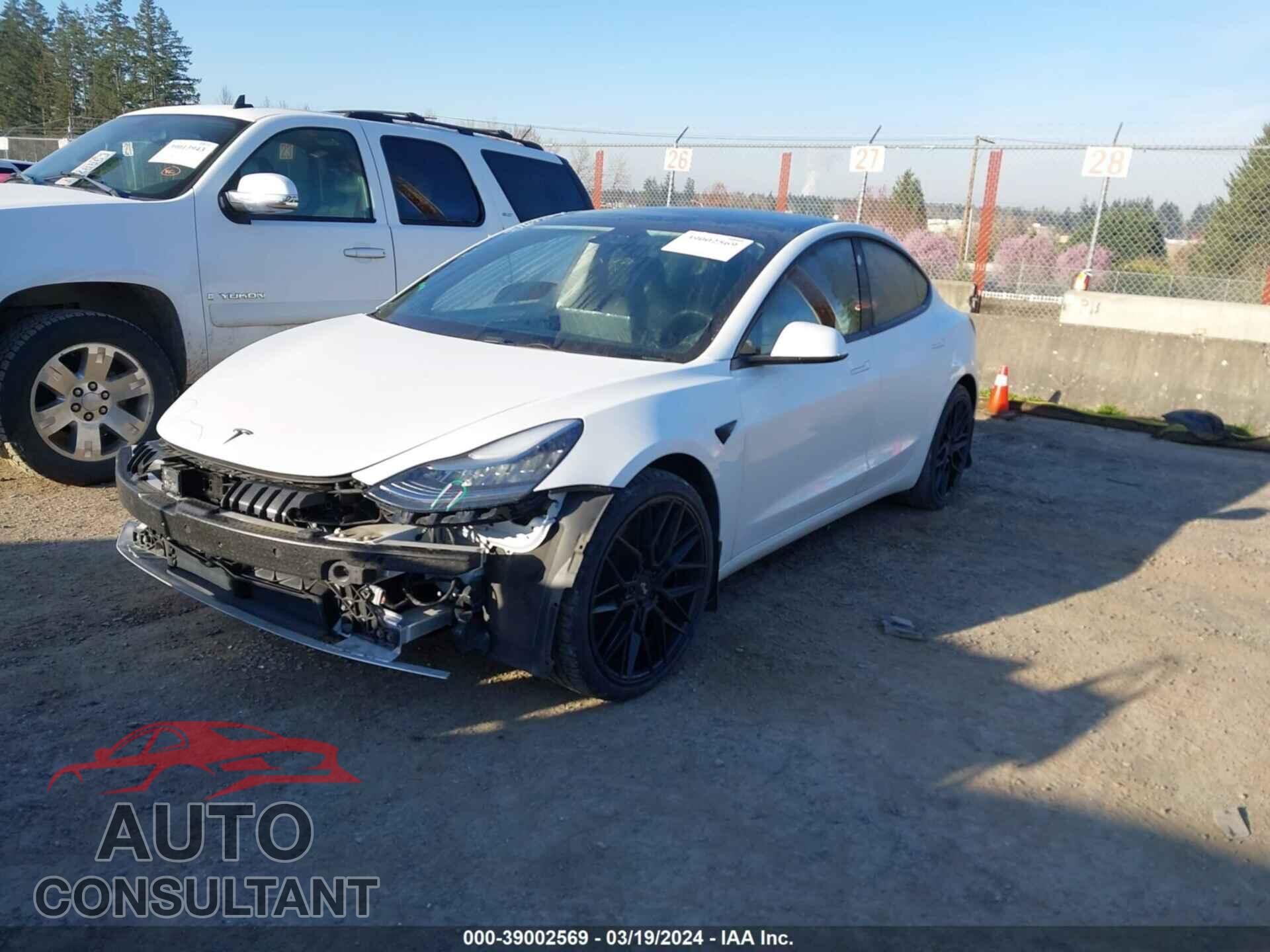 TESLA MODEL 3 2019 - 5YJ3E1EB4KF494267