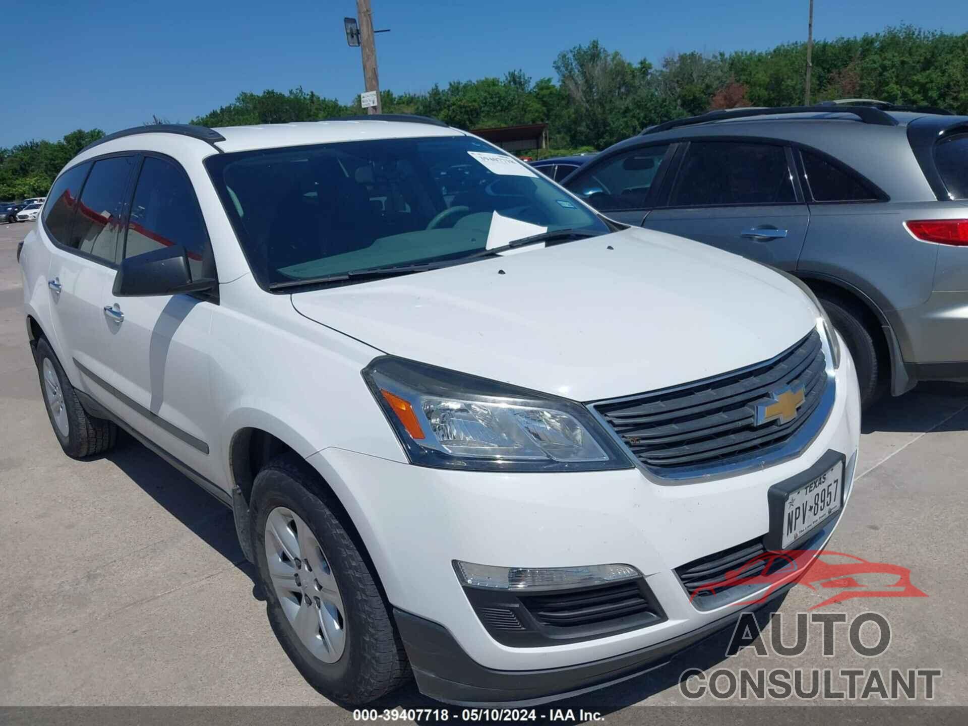 CHEVROLET TRAVERSE 2017 - 1GNKRFED0HJ111870