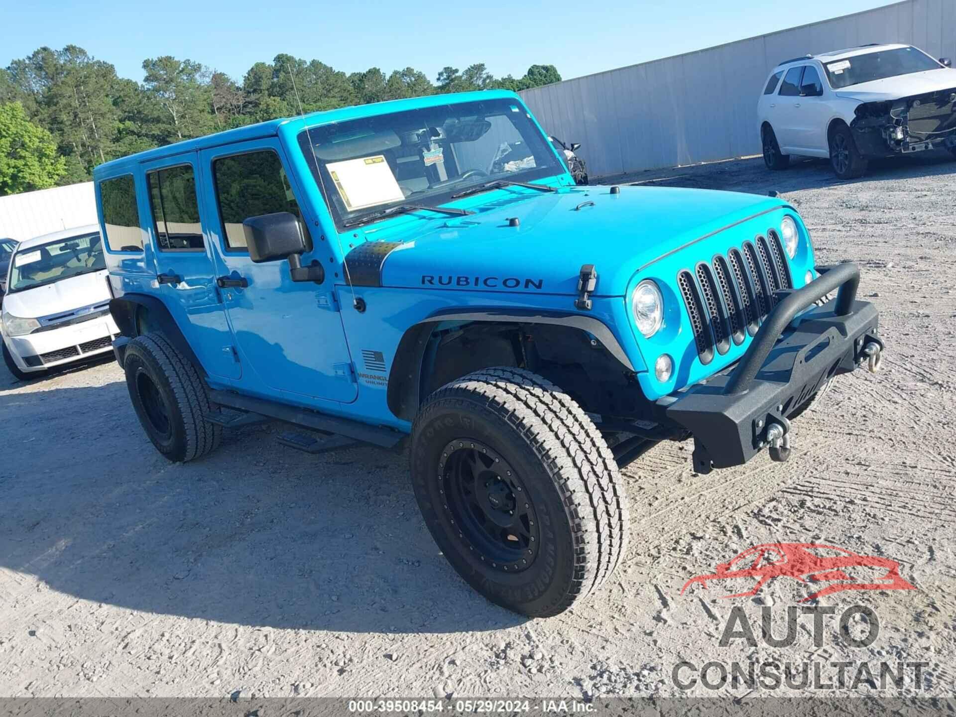 JEEP WRANGLER UNLIMITED 2017 - 1C4BJWFG4HL678130