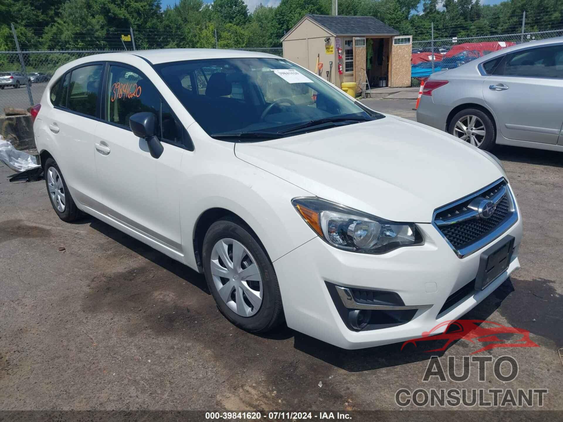 SUBARU IMPREZA 2016 - JF1GPAA69GH290470