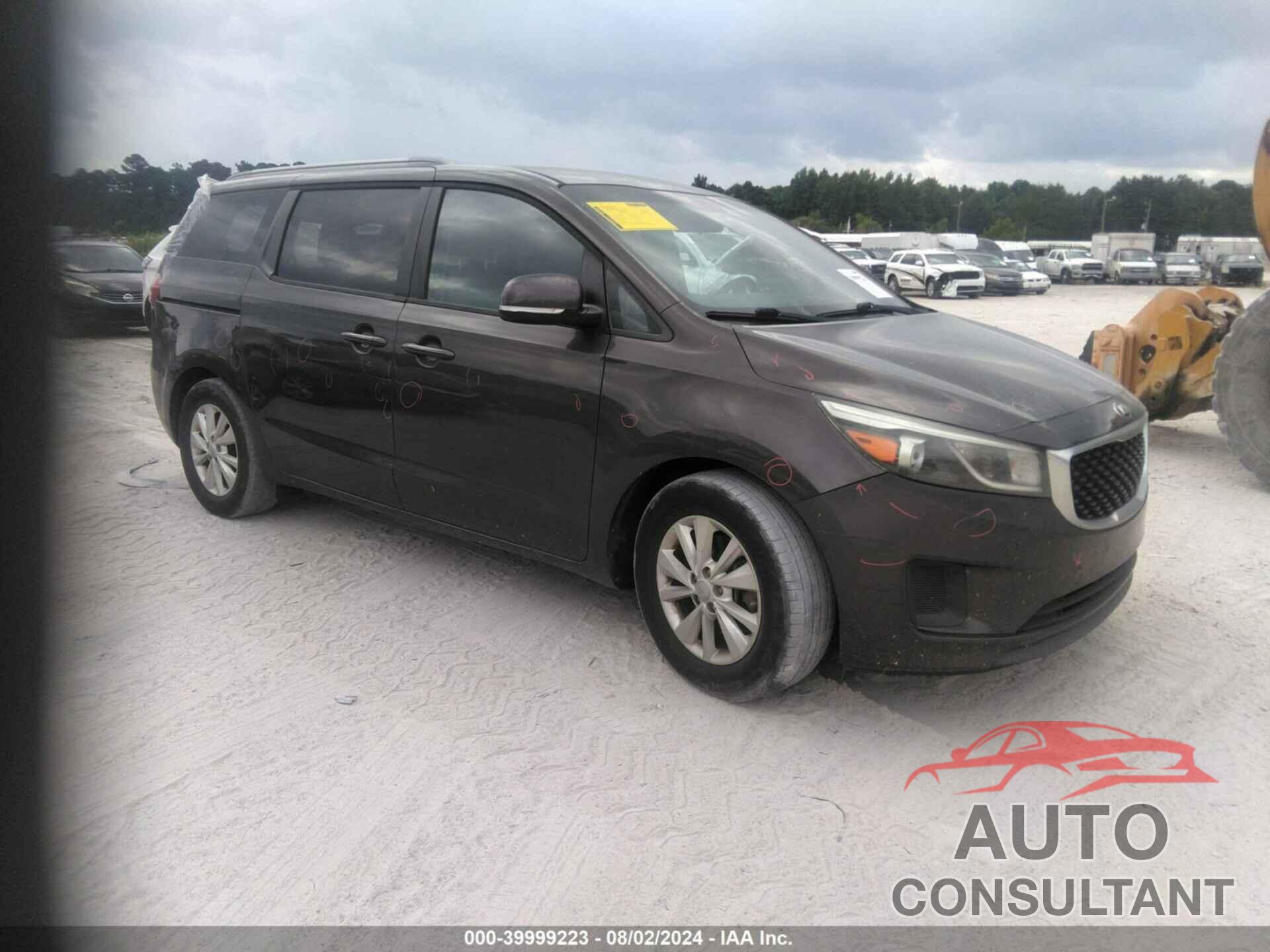 KIA SEDONA 2016 - KNDMB5C13G6100999