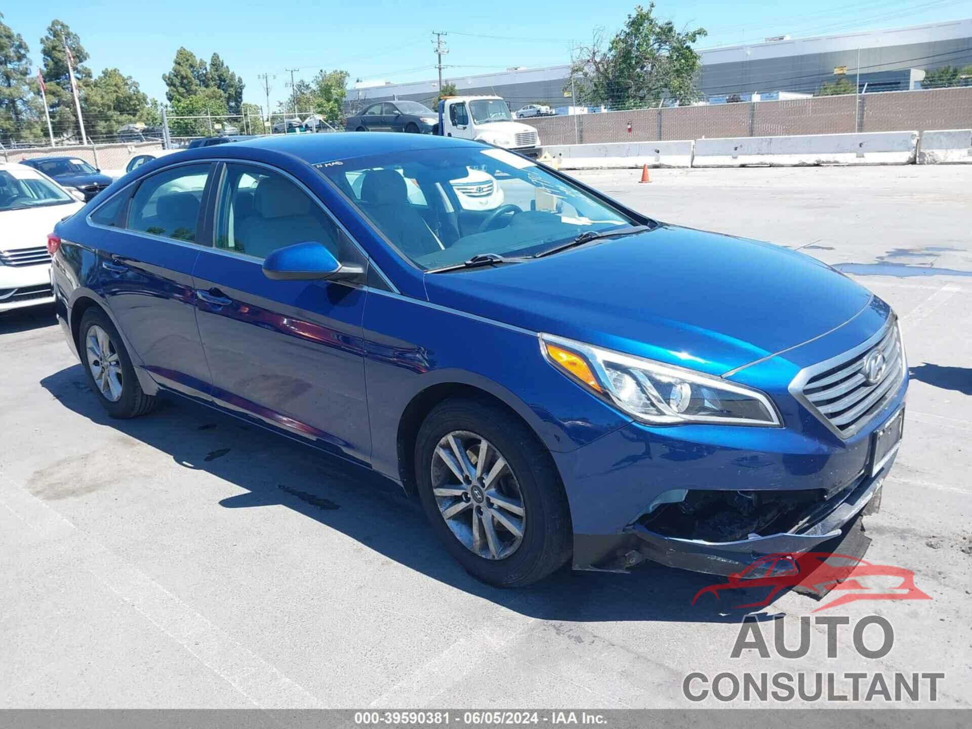 HYUNDAI SONATA 2017 - 5NPE24AF4HH544722