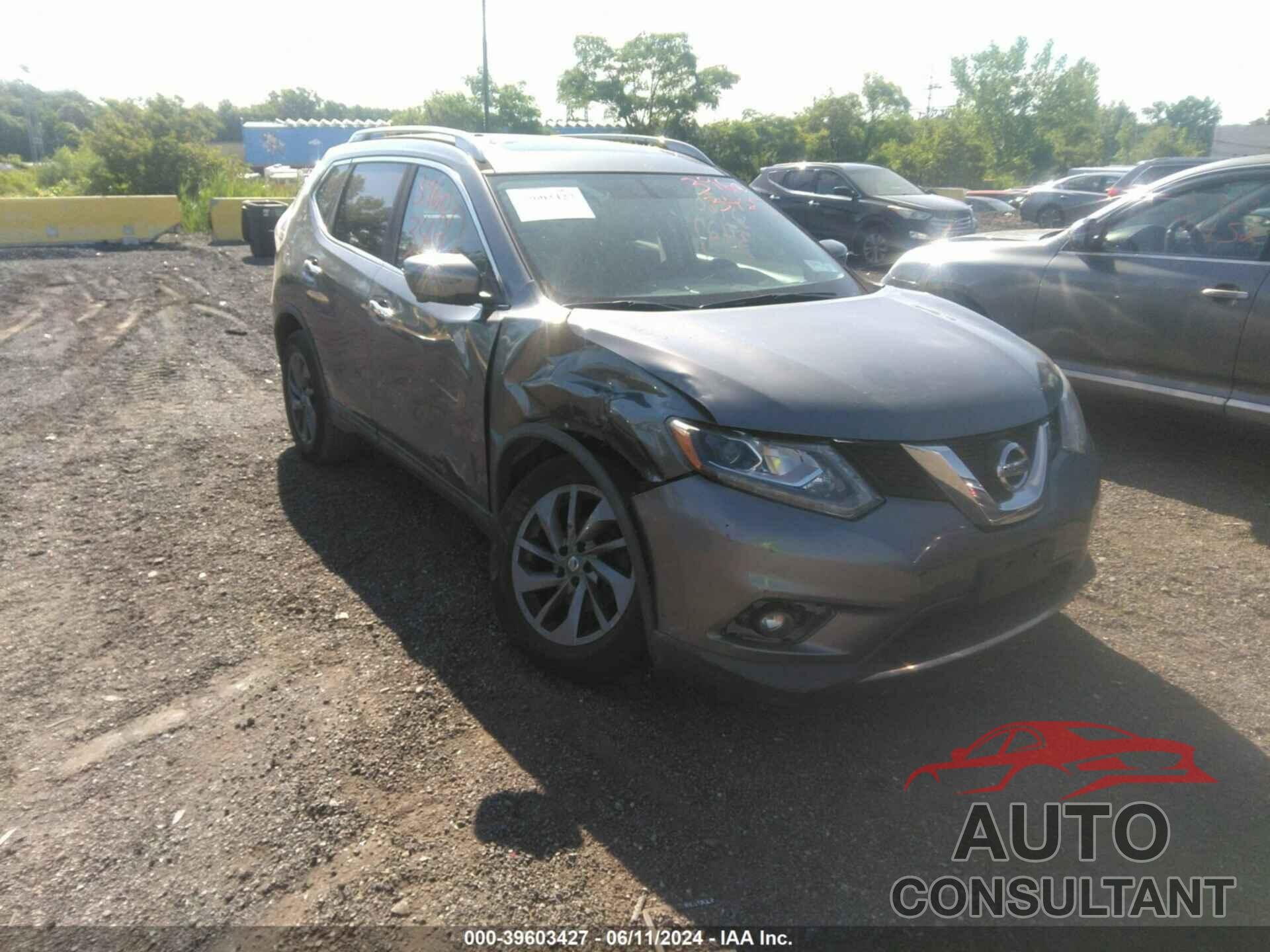 NISSAN ROGUE 2016 - 5N1AT2MV9GC845799