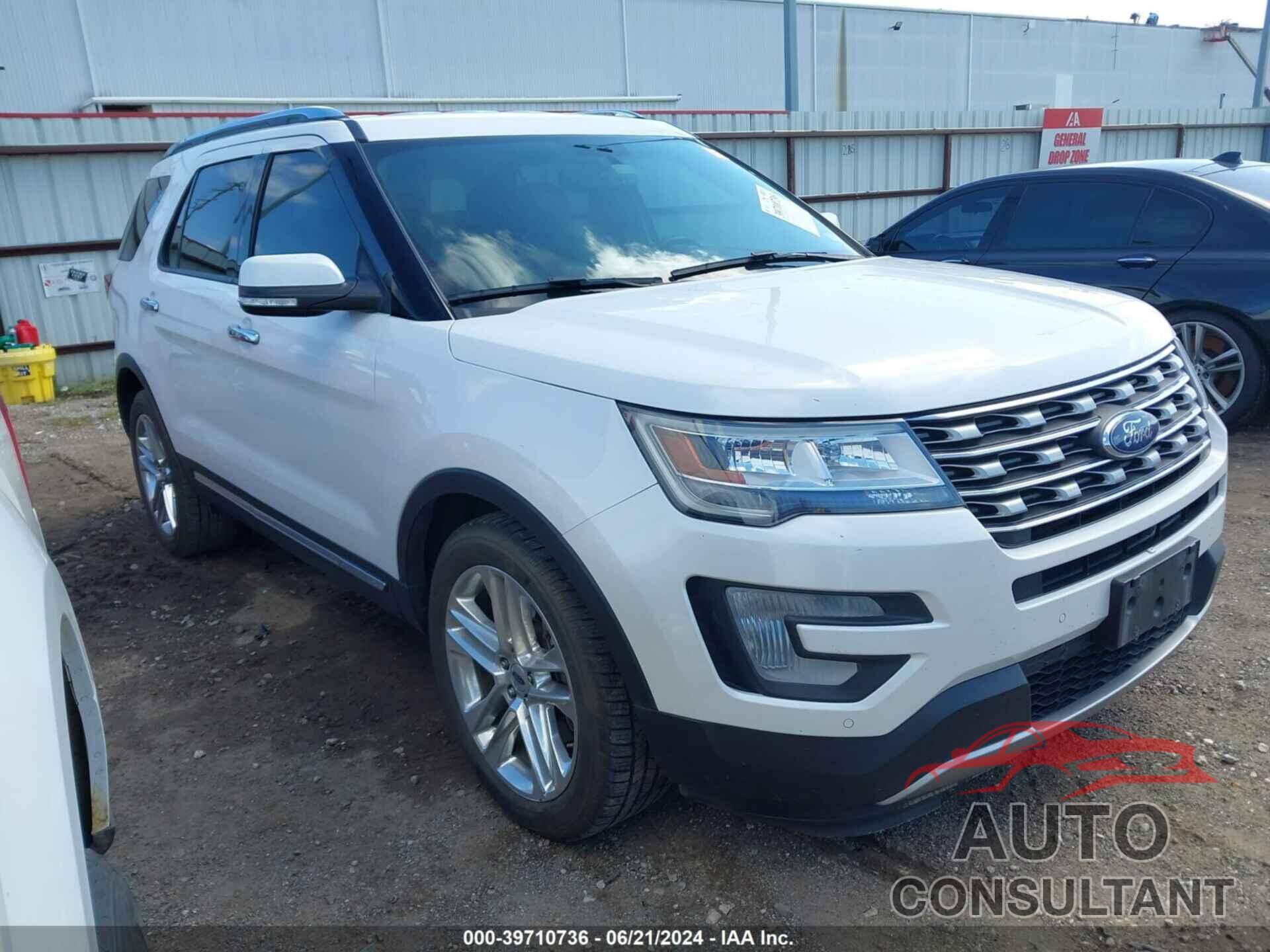 FORD EXPLORER 2017 - 1FM5K7F82HGD02586