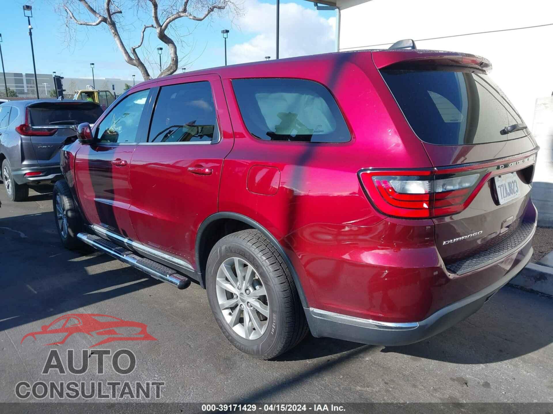DODGE DURANGO 2017 - 1C4RDHAG3HC883527