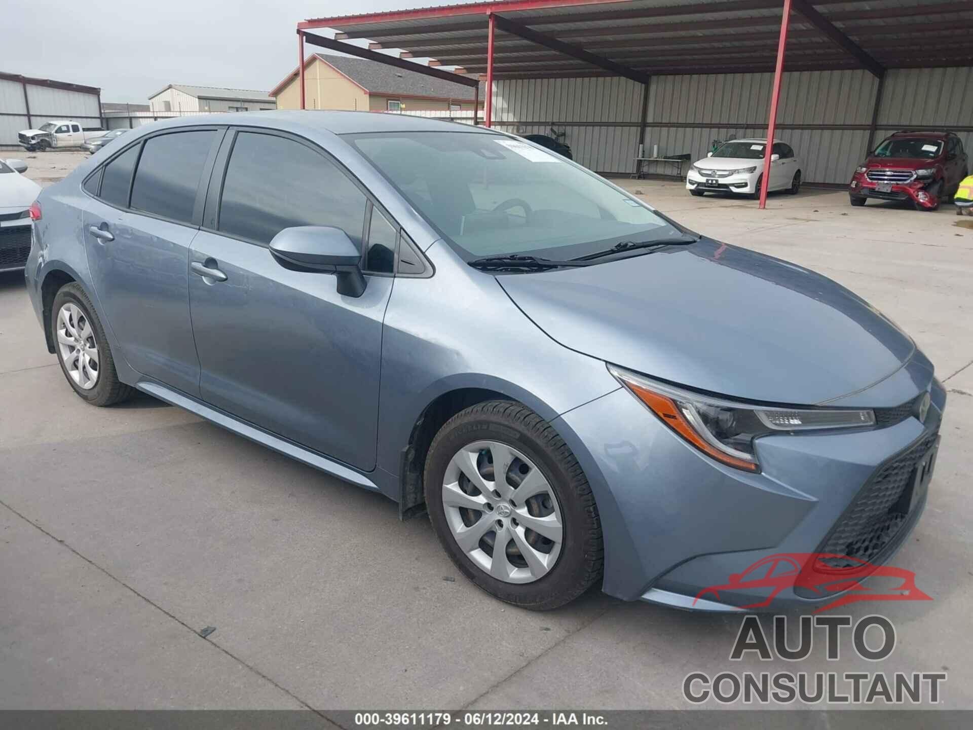 TOYOTA COROLLA 2020 - JTDEPRAE7LJ072389
