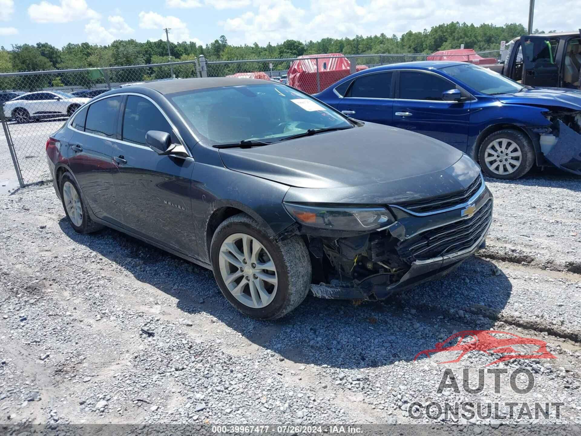 CHEVROLET MALIBU 2016 - 1G1ZE5ST8GF250101