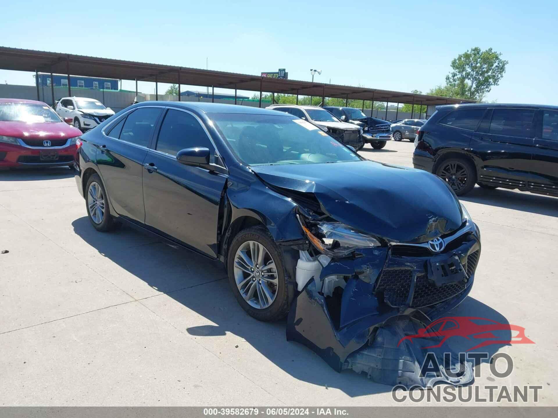 TOYOTA CAMRY 2017 - 4T1BF1FK8HU440442