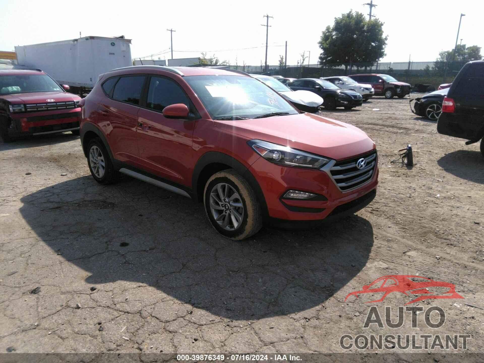 HYUNDAI TUCSON 2017 - KM8J33A41HU518472