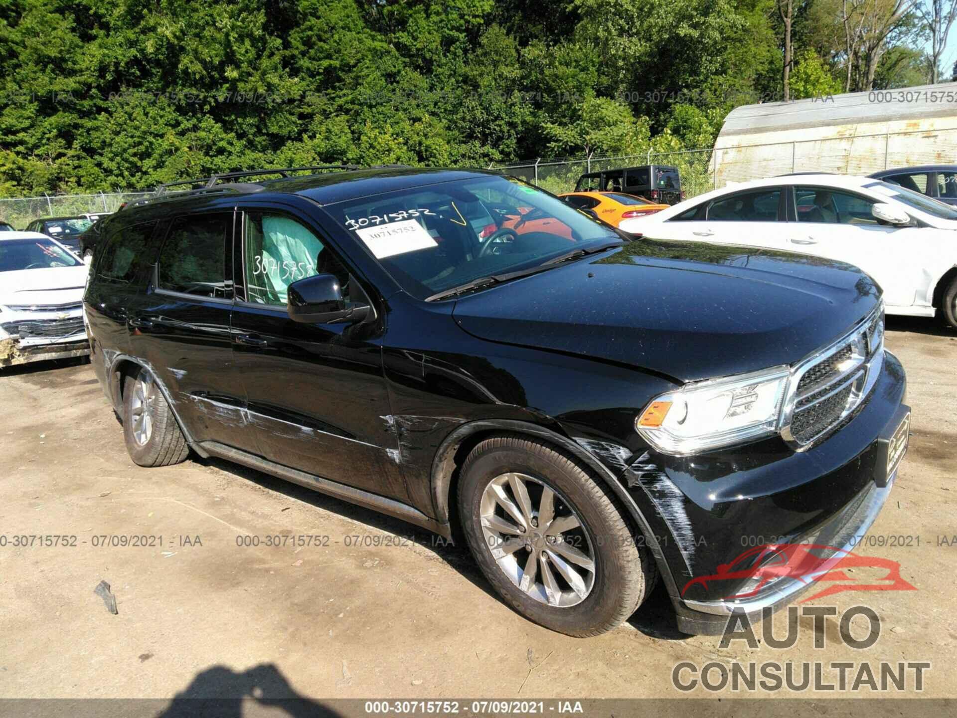 DODGE DURANGO 2017 - 1C4RDJAG8HC854855