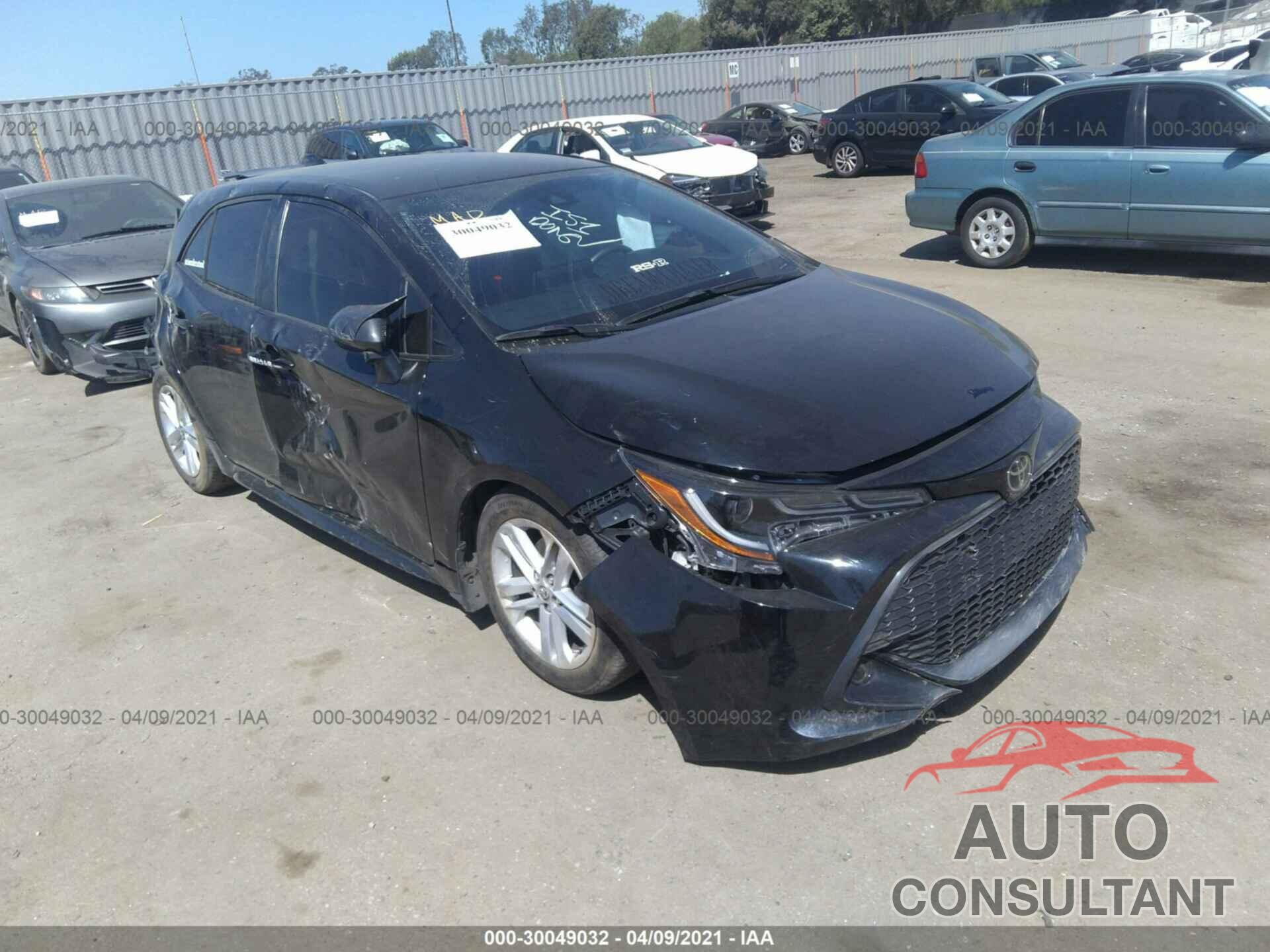 TOYOTA COROLLA HATCHBACK 2019 - JTNK4RBE3K3053024