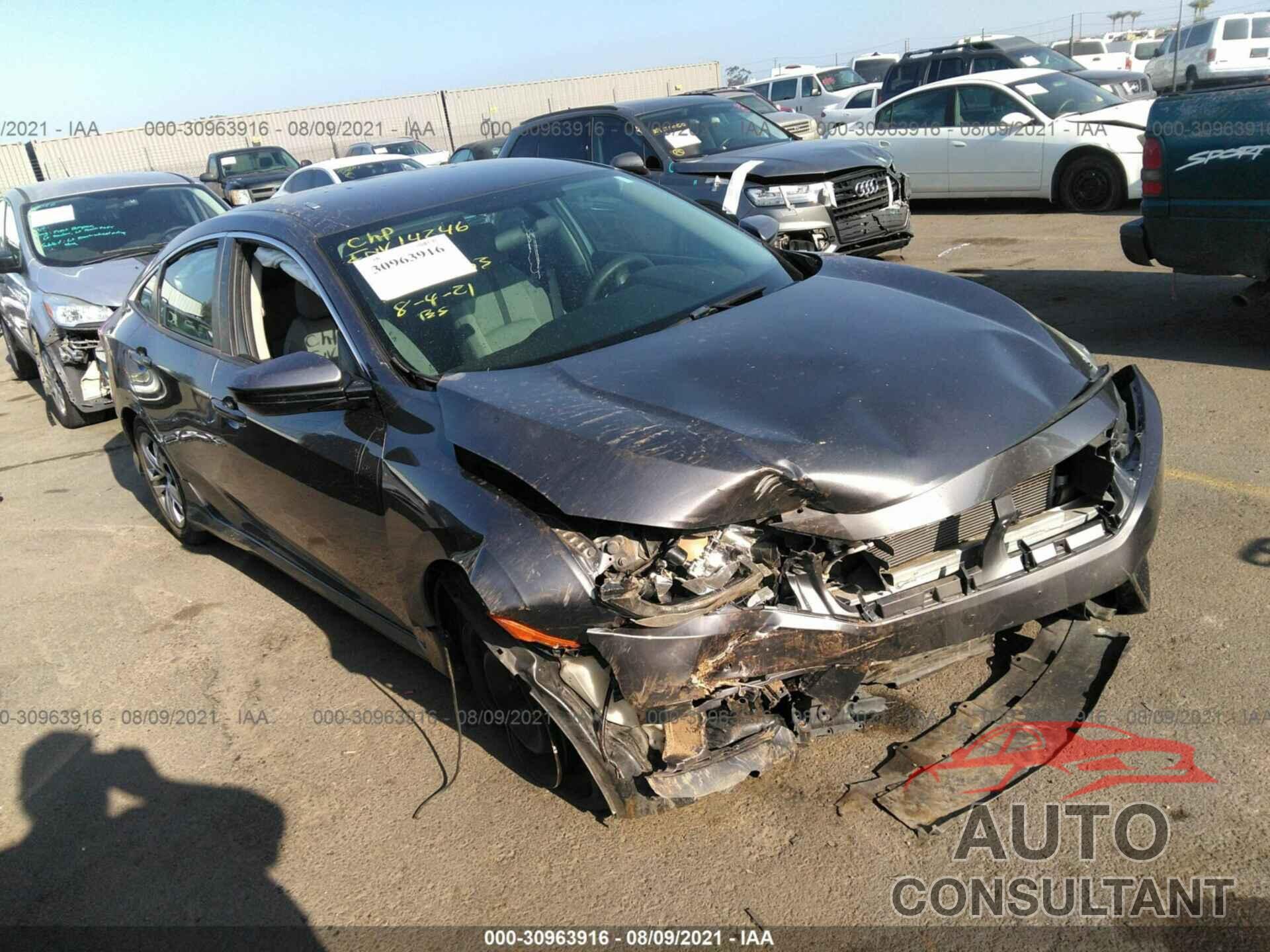 HONDA CIVIC SEDAN 2016 - 19XFC2F54GE081263